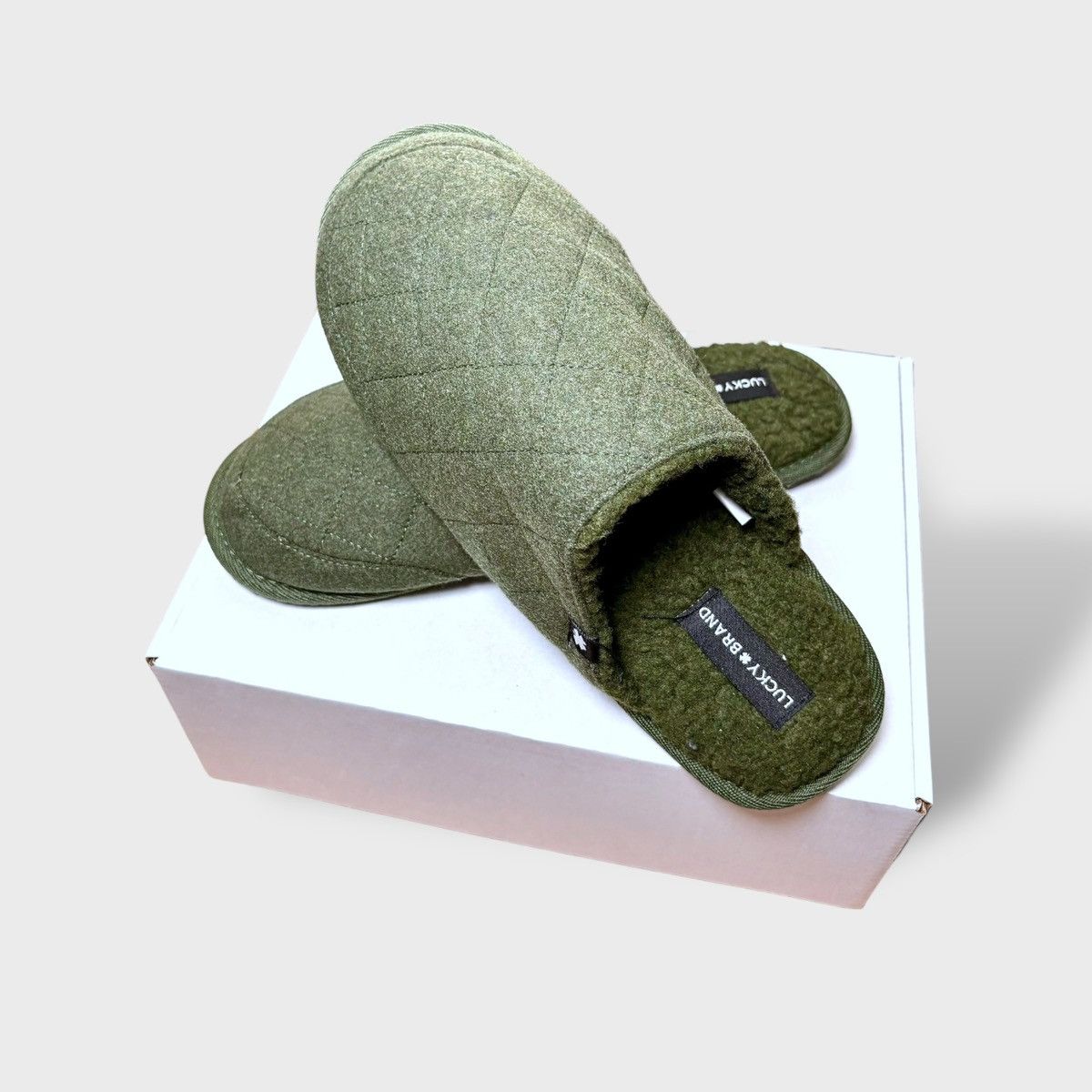 Lucky Brand Lucky Brand Green Slippers Mens 7-8, Women’s 8.5-9.5 Size US 8.5 / IT 38.5 - 4 Thumbnail