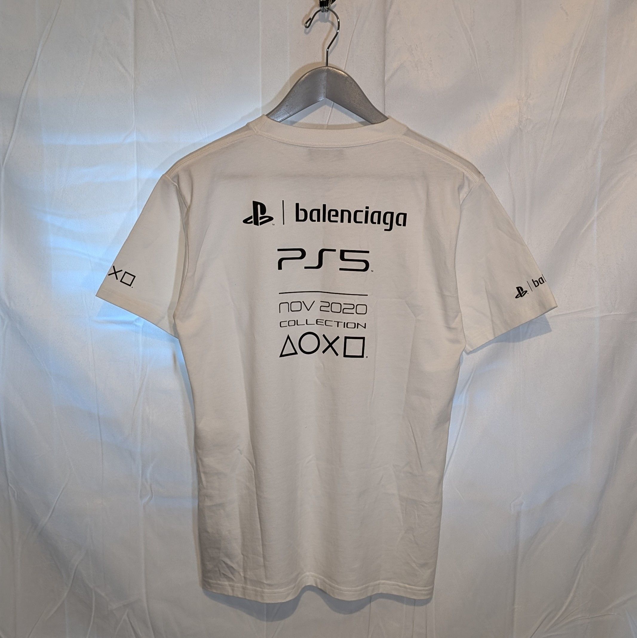 Balenciaga × Playstation Sony PS5 Tee Size US M / EU 48-50 / 2 - 2 Thumbnail