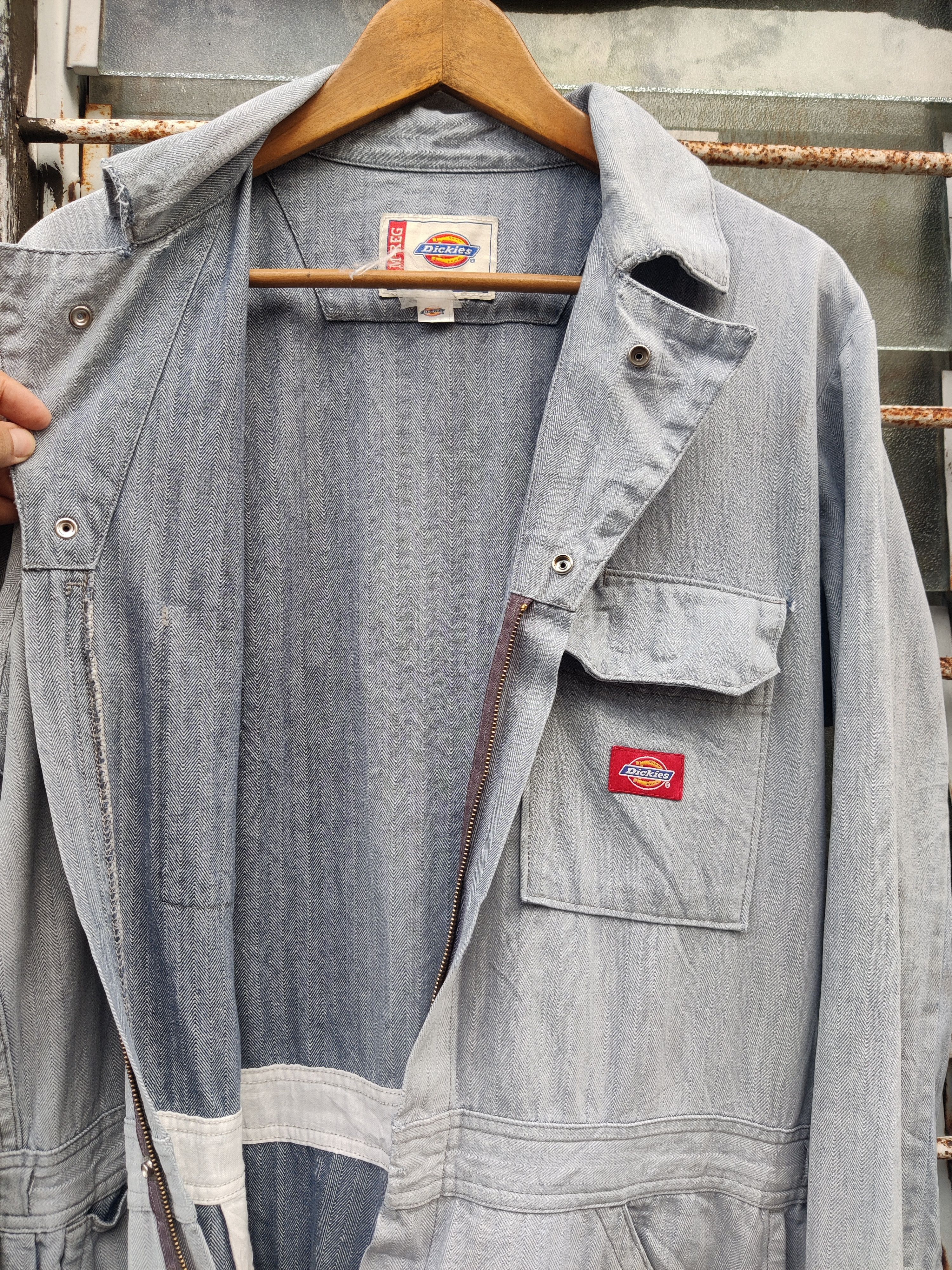Dickies Vintage Distressed Dickies Herringbone Twill Coverall Size US 36 / EU 52 - 12 Thumbnail