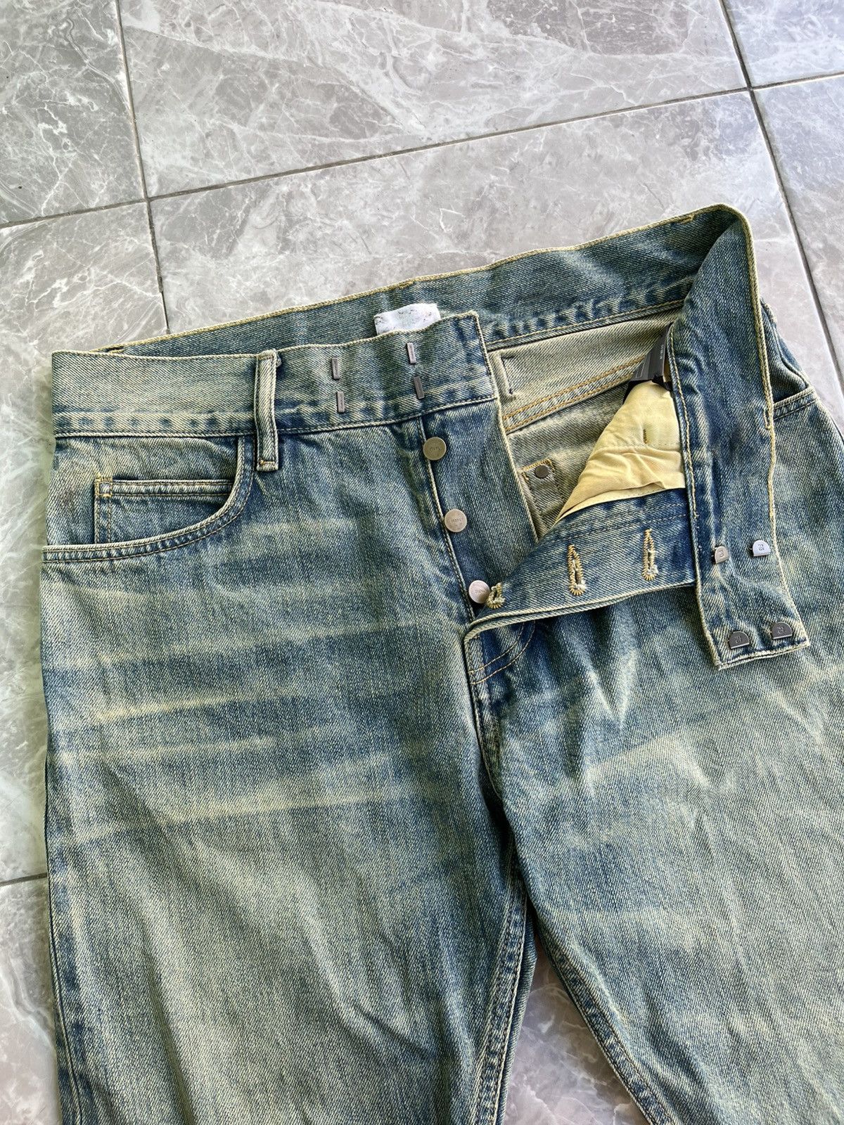 Ermenegildo Zegna × Fear of God Fear of God Ermenegildo Zegna Blue Denim Jeans Size US 32 / EU 48 - 6 Thumbnail