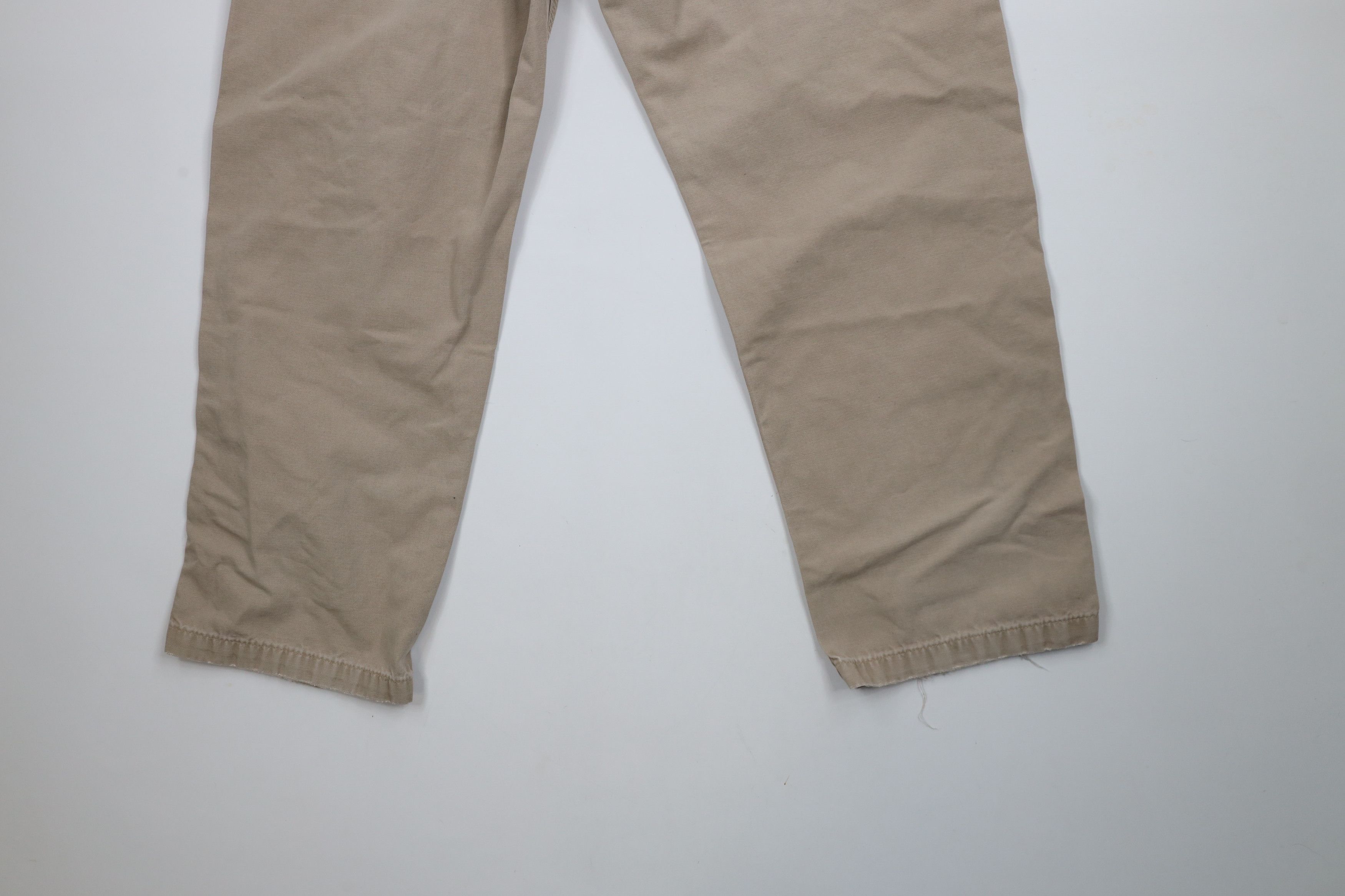 Carhartt × Vintage Vintage Y2K Carhartt Spell Canvas Wide Leg Dungaree Pants Size US 36 / EU 52 - 14 Thumbnail
