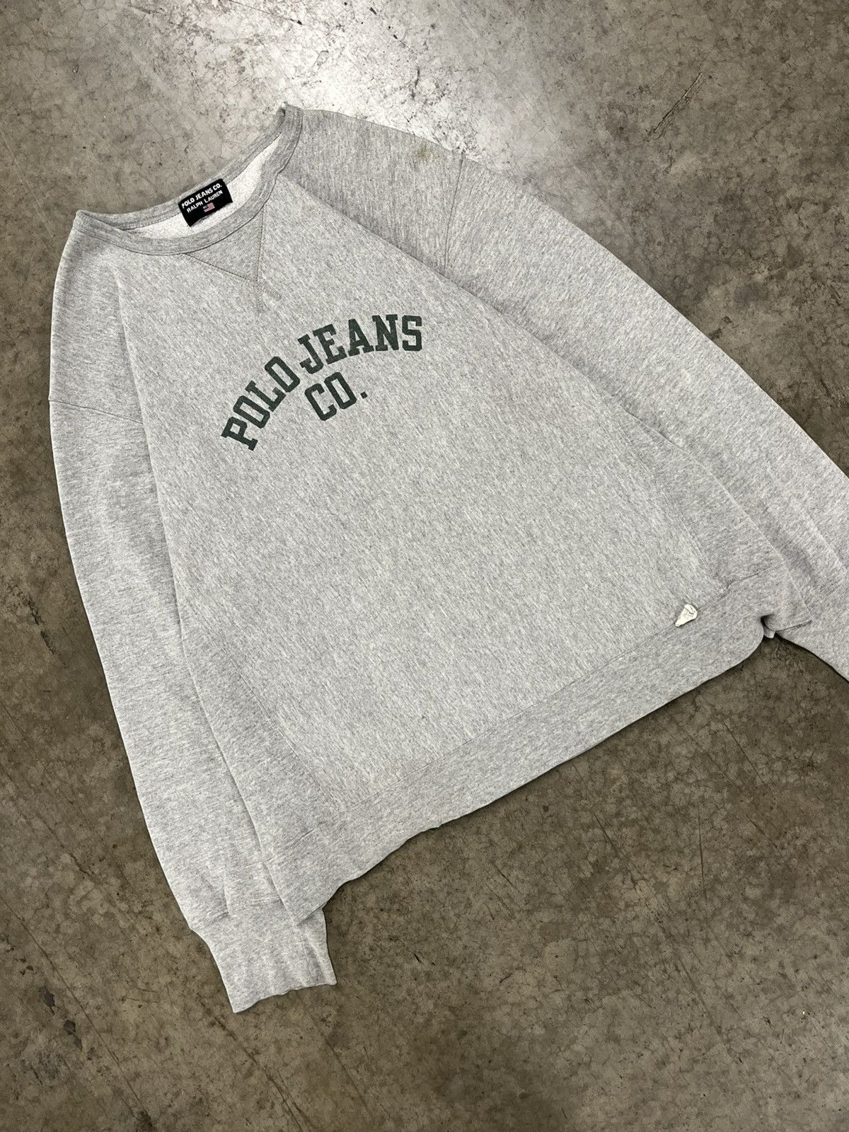 Polo Ralph Lauren Polo ralph lauren spell out vintage sweatshirt y2k faded Size US M / EU 48-50 / 2 - 3 Thumbnail