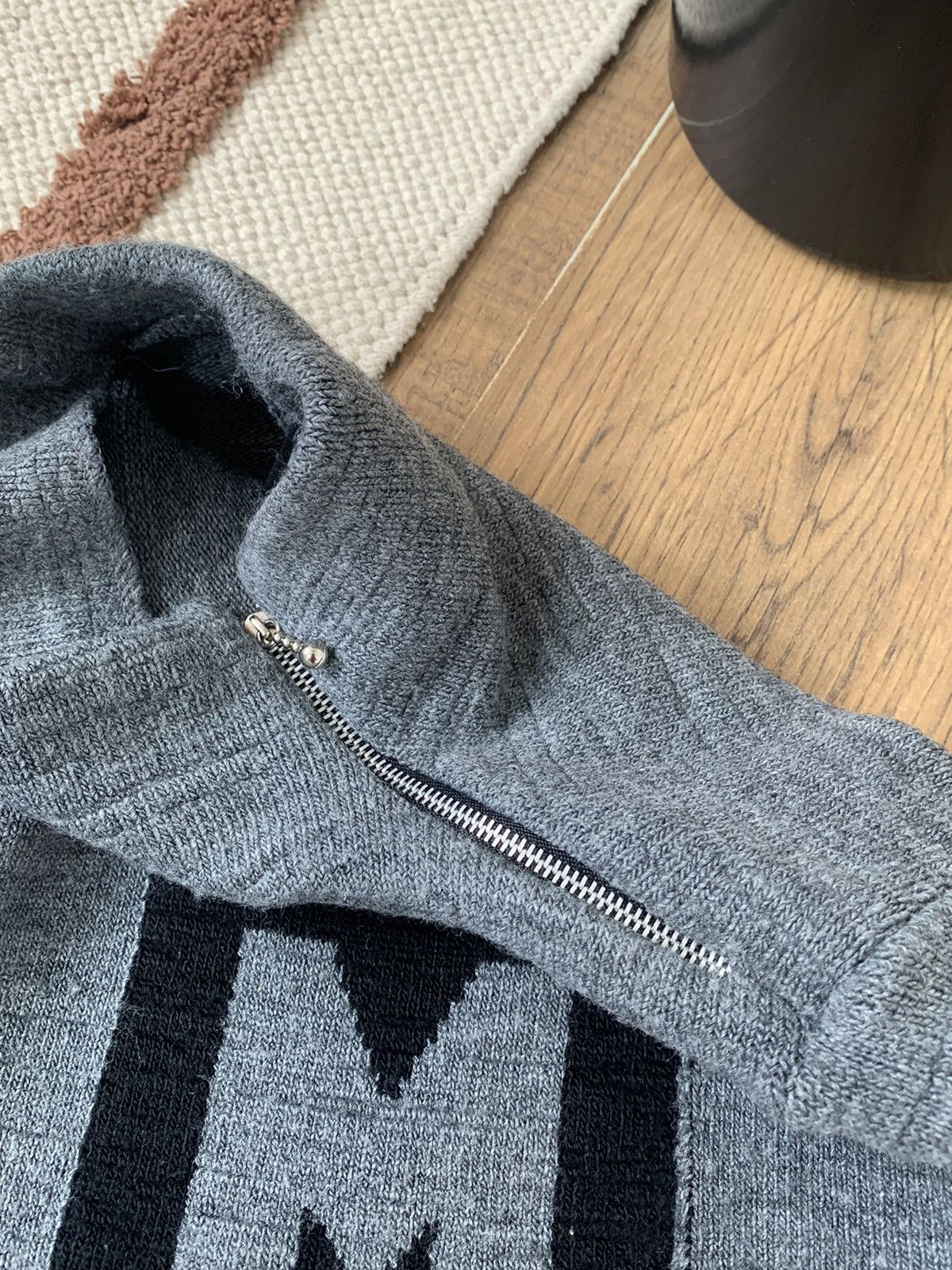 Japanese Brand VINTAGE JAPAN STYLE MORGAN BIG LOGO KNITTED SWEATER Size S / US 4 / IT 40 - 3 Thumbnail