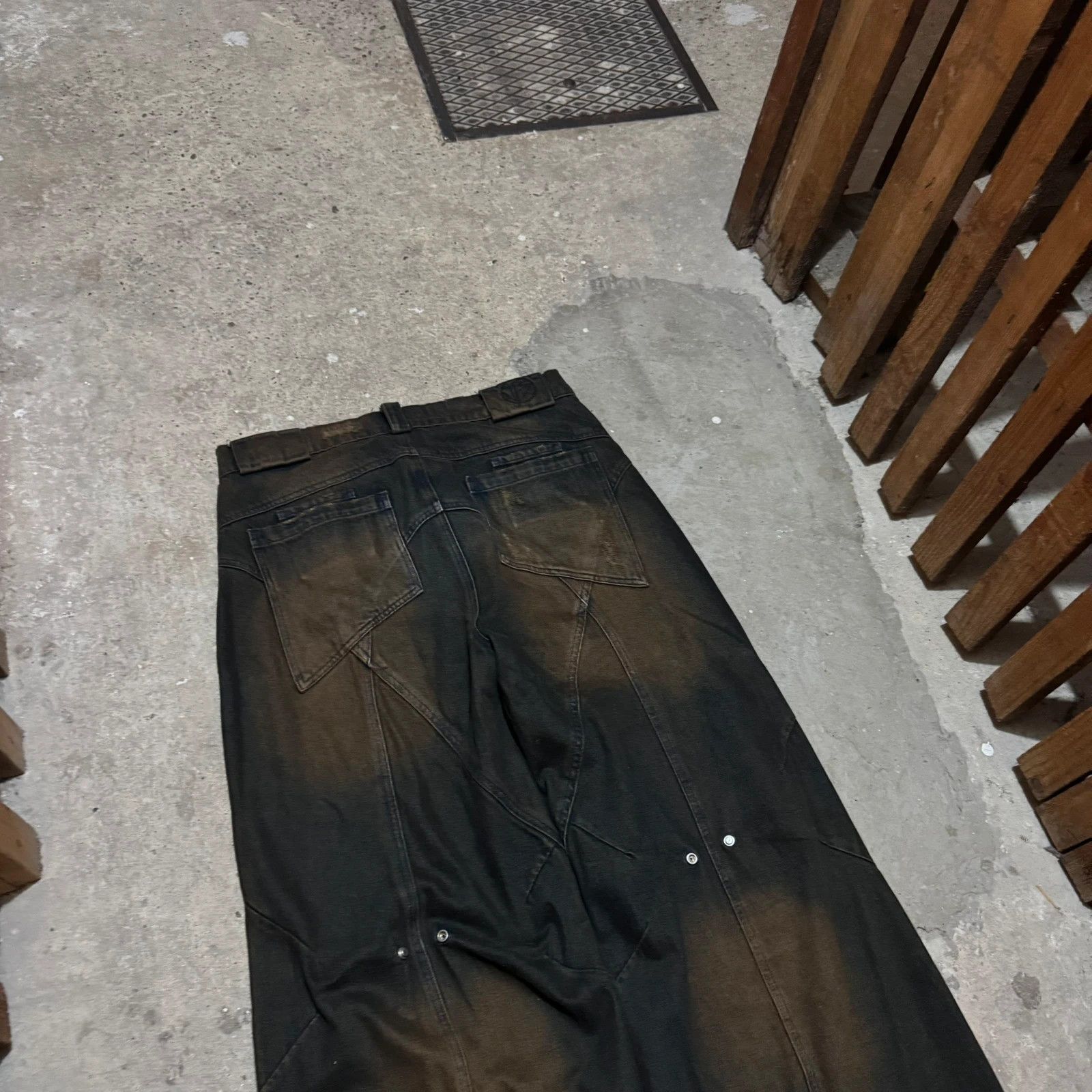 No Faith Studios No Faith studios dune wide leg jeans Size US 32 / EU 48 - 9 Thumbnail