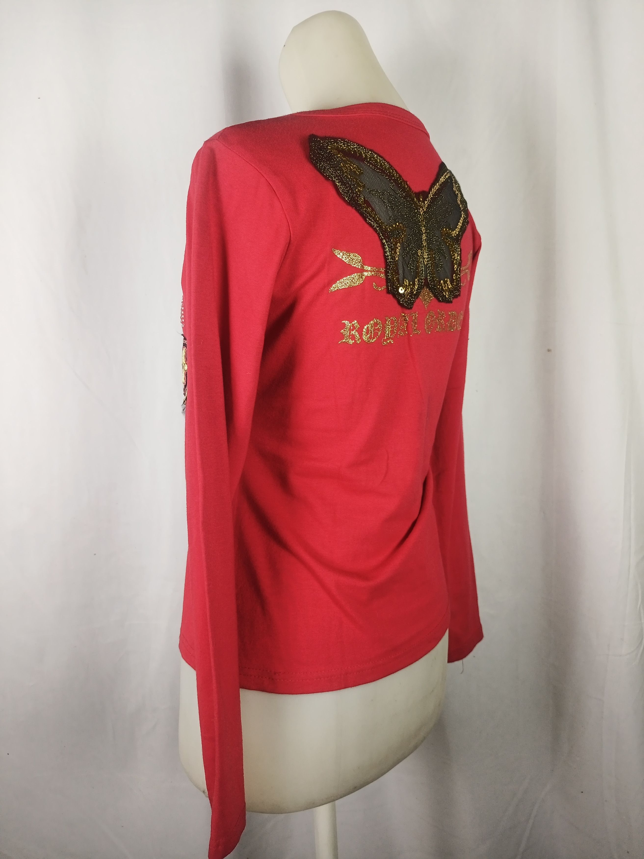 Beauty Beast × Hysteric Glamour × Japanese Brand EINSTEN Rhinestone Butterfly Embroidery *NO TAG* Size US M / EU 48-50 / 2 - 14 Thumbnail