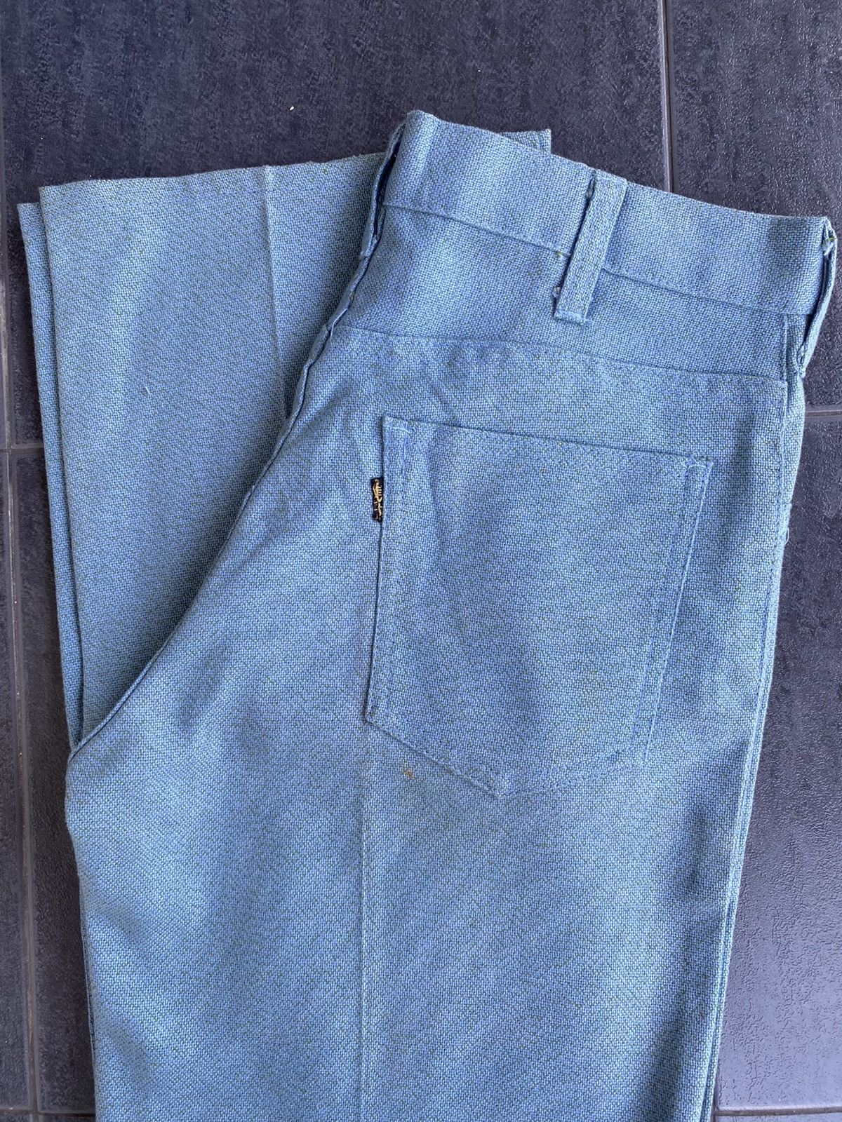 Levi's Vintage Clothing VINTAGE LEVI’S STAPREST BIG E, RARE!! 70’s Size US 30 / EU 46 - 1 Thumbnail
