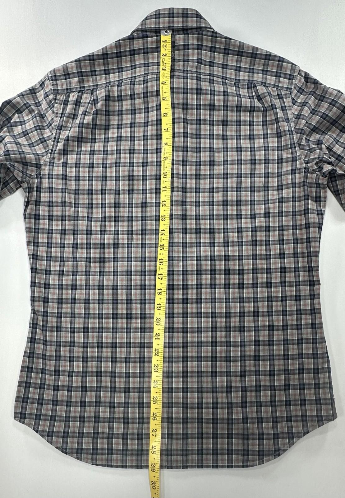 Banana Republic Banana Republic Cotton Plaid Button Up Shirt Green Mens S Size US S / EU 44-46 / 1 - 3 Thumbnail