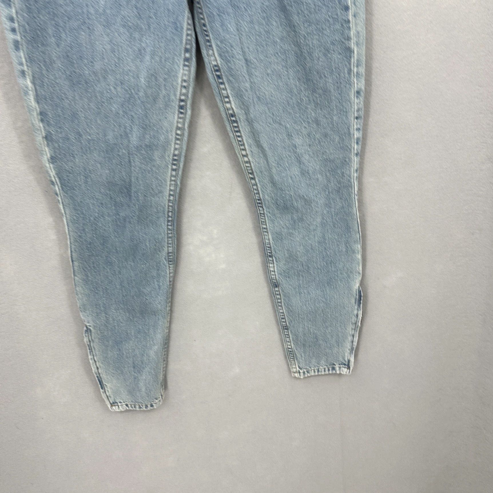 RE/DONE Re/Done Women's High Waist Mom Jeans 27 Denim 90s Faded Sunwashed City Hipster Vintage Style Size 27" / US 4 / IT 40 - 5 Thumbnail