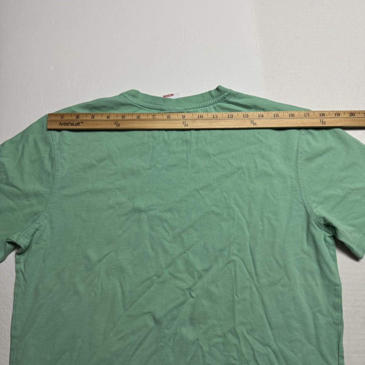 Kappa Kappa TAYLORYX Maglietta T-Shirt In Green. Embroidered logo. Size US M / EU 48-50 / 2 - 9 Thumbnail