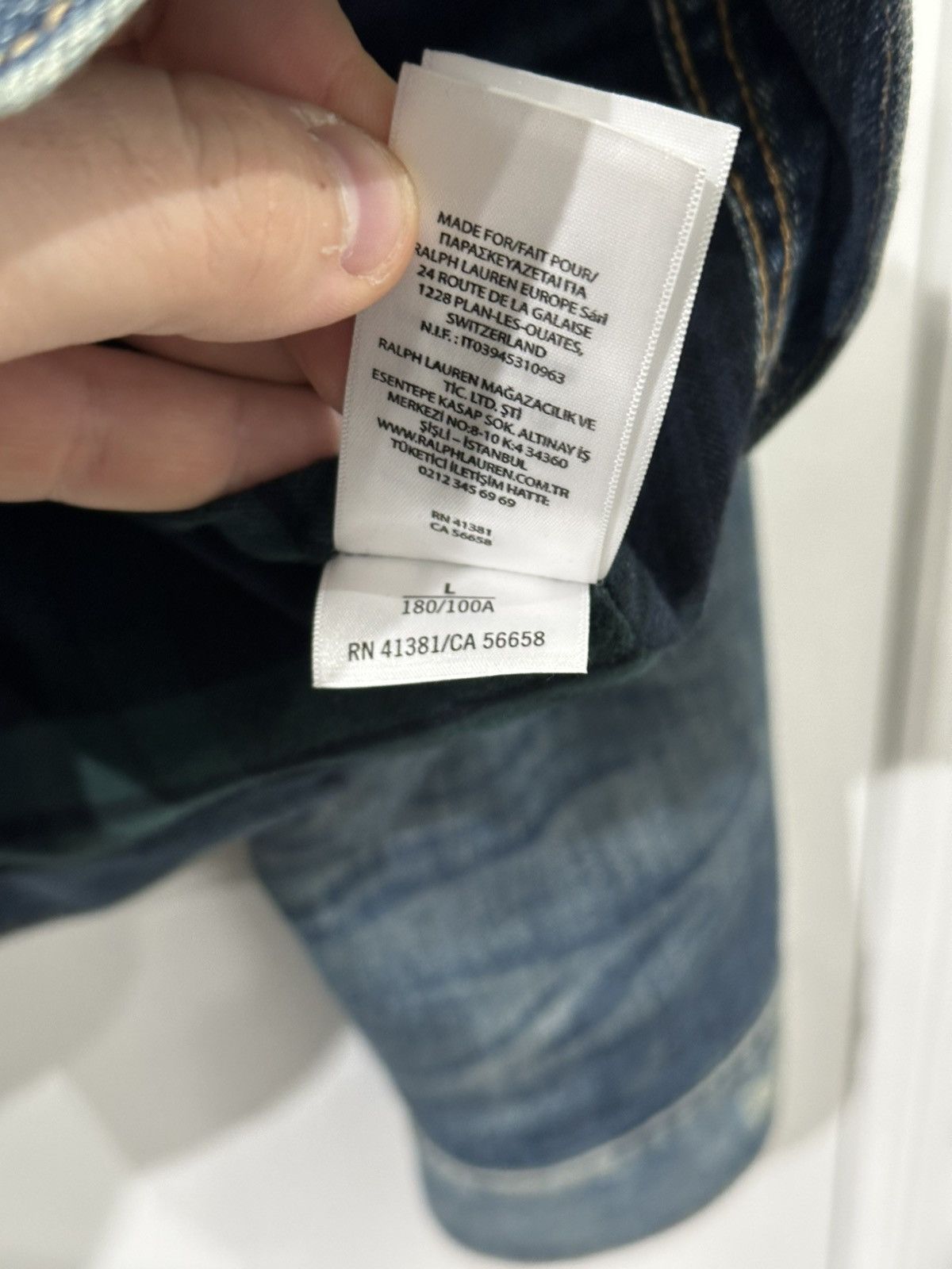 Polo Ralph Lauren Polo Ralph Lauren x Kith Limited Edition Jean Jacket Size L Size US L / EU 52-54 / 3 - 16 Thumbnail