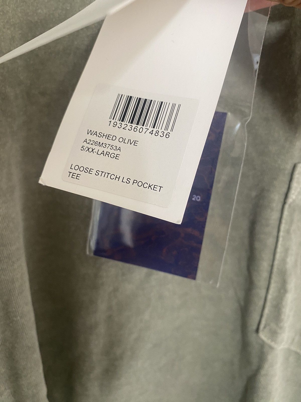 John Elliott NWT John Elliott LS Pocket Tee Luxury Basics Size US XXL / EU 58 / 5 - 4 Thumbnail