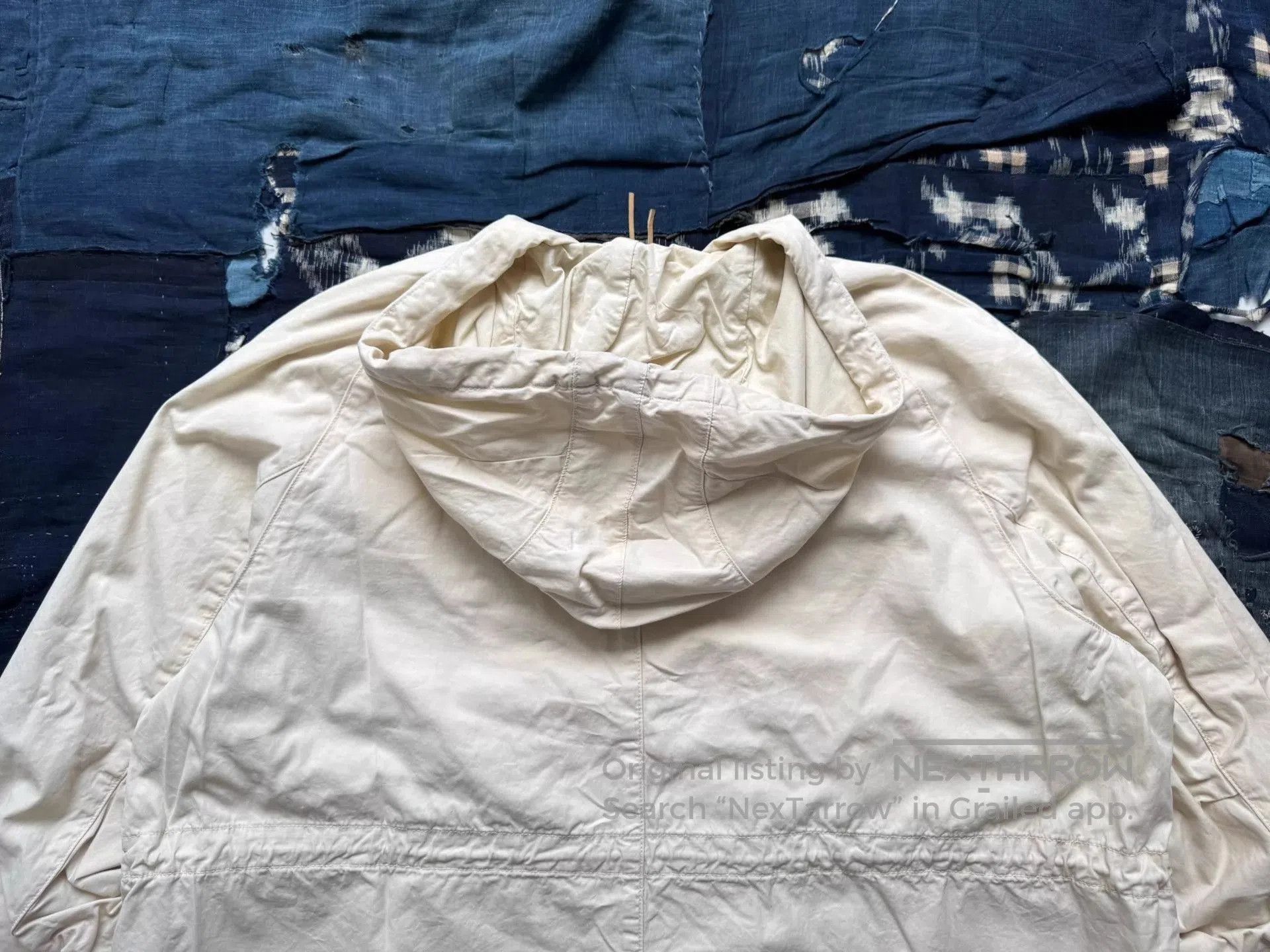 Visvim White Hooded Light Jacket with Half. Size US S / EU 44-46 / 1 - 4 Thumbnail
