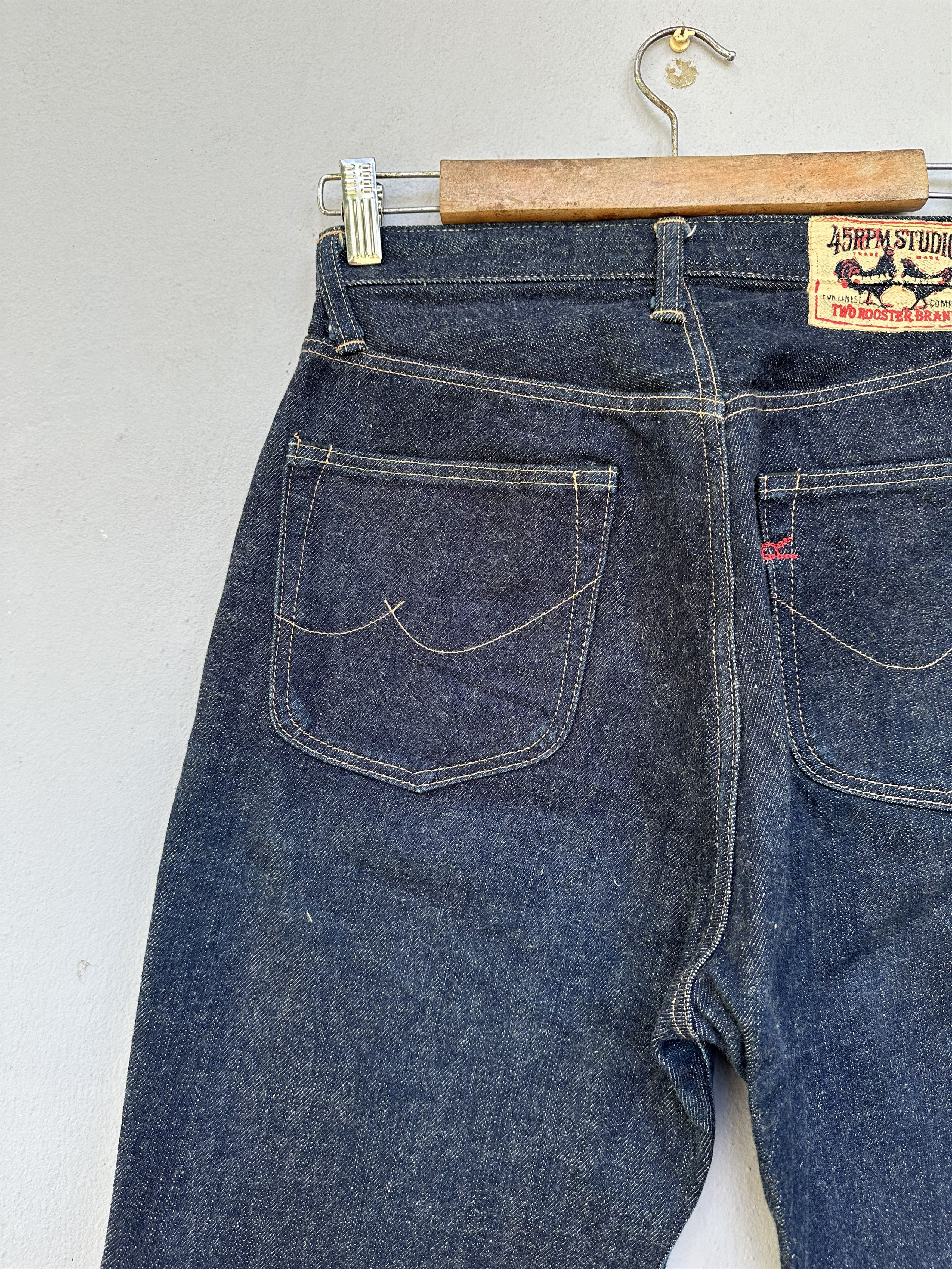 45rpm Japanese Brand R 45RPM STUDIO Two Rooster Brand Denim Jeans Size US 28 / EU 44 - 13 Thumbnail