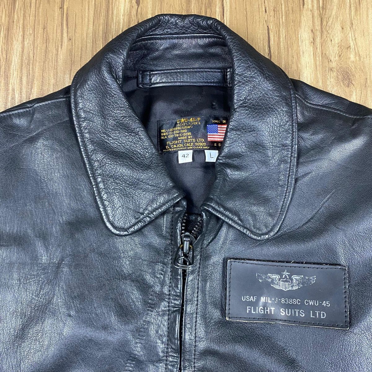 Genuine Leather USAF CWU-45/p Leather Jacket Size US XS / EU 42 / 0 - 4 Thumbnail
