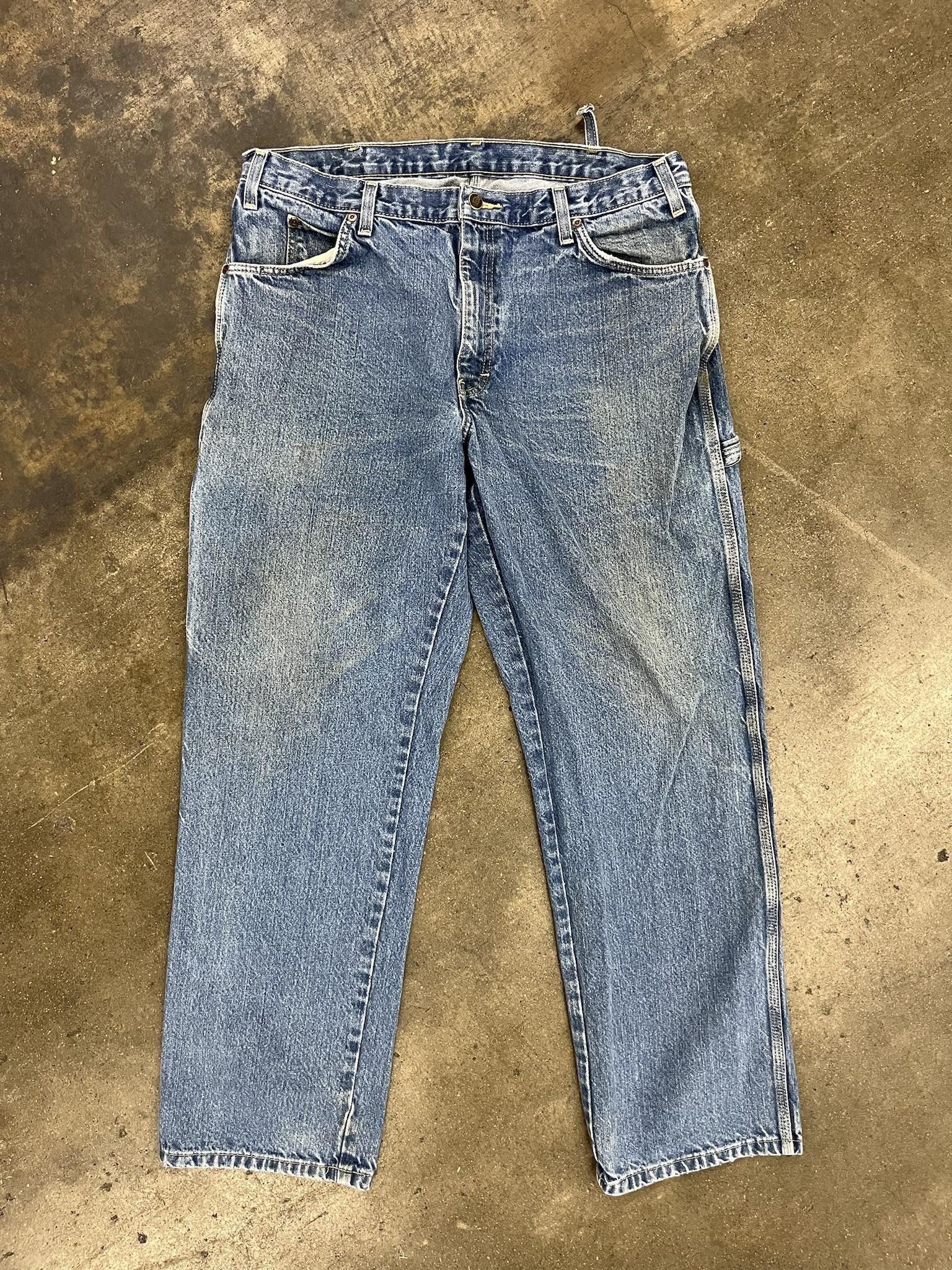 Jean × Vintage 2000's Dickies Painter Jeans (Broken Back Belt Loop) Size US 36 / EU 52 - 1 Thumbnail