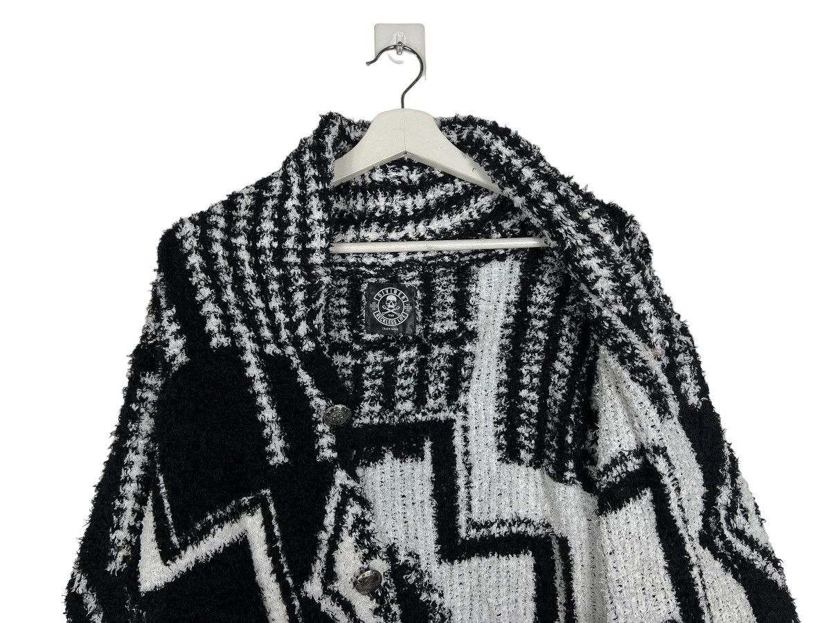 Hysteric Glamour 🔥 DIVINER TEAM RECKLESS LIFE FLEECE KNITTED CARDIGAN Size US M / EU 48-50 / 2 - 10 Thumbnail