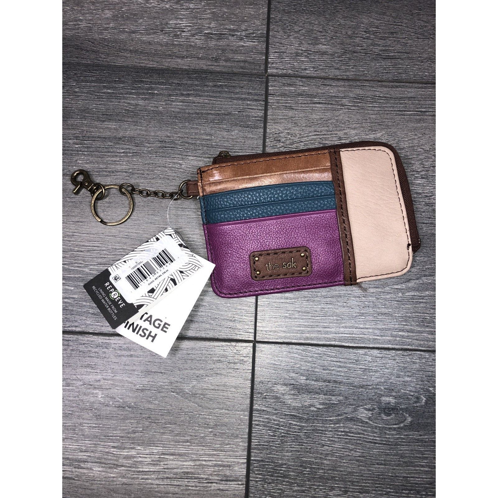 The Sak The Sak Iris Zip Around Women Card Wallet B000609 NWT Size ONE SIZE - 1 Thumbnail