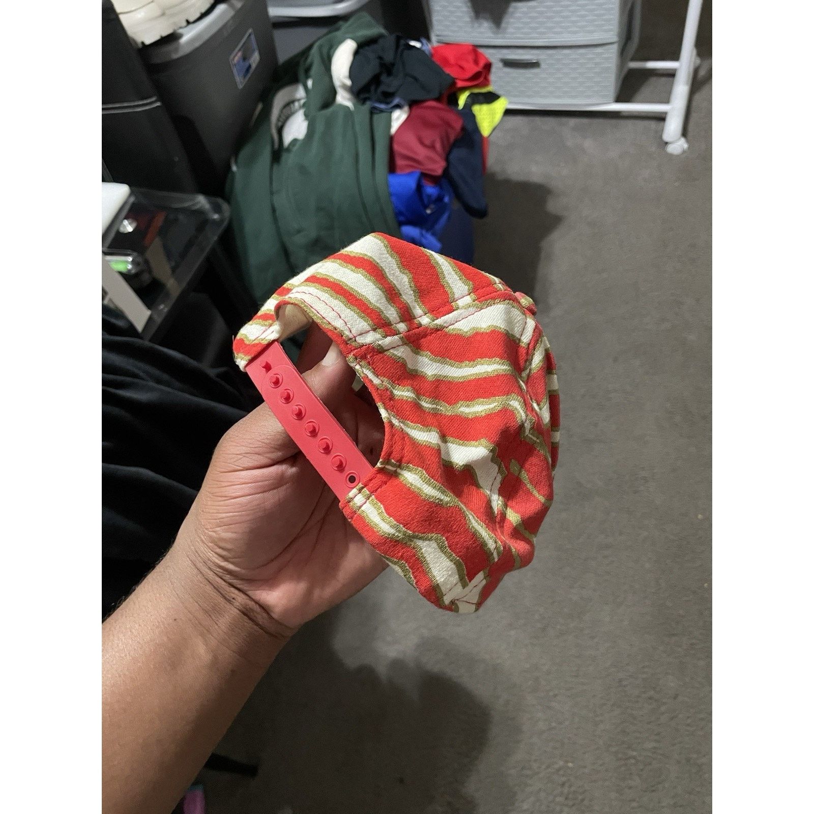 Zubaz VTG Rare Zubaz San Francisco 49ers Made In USA Snapback Hat Size ONE SIZE - 2 Thumbnail