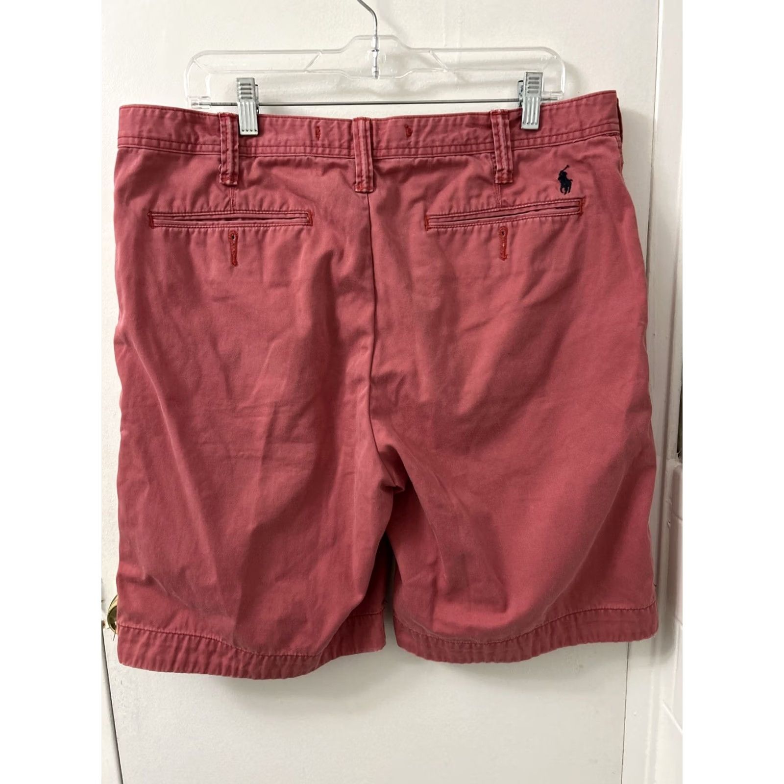 Polo Ralph Lauren Polo Ralph Lauren Shorts Mens Size 36 Pink Chino Relaxed Fit 9” Inseam Pockets Cotton Size US M / EU 48-50 / 2 - 5 Thumbnail