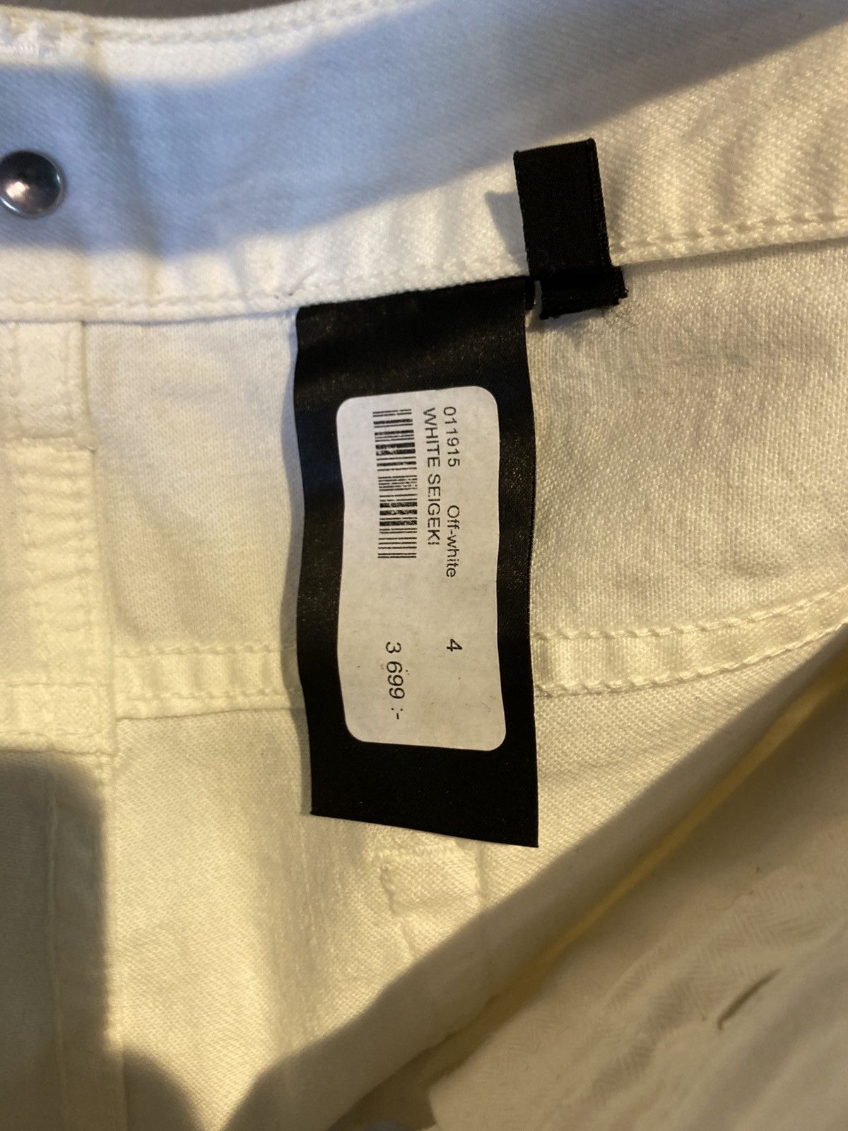 Fagassent Toshiki Aoki Seigeki White Denim Size US 32 / EU 48 - 5 Thumbnail