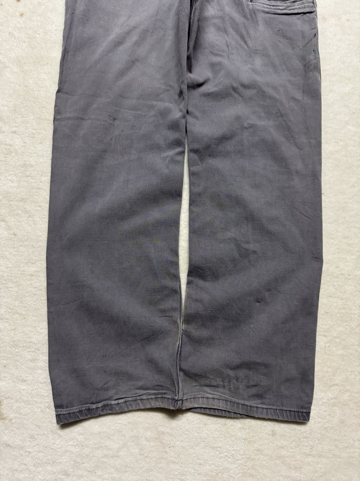 Carhartt VINTAGE 2000s CARHARTT RELAXED FIT THRASHED VERY WORN Size US 32 / EU 48 - 2 Thumbnail