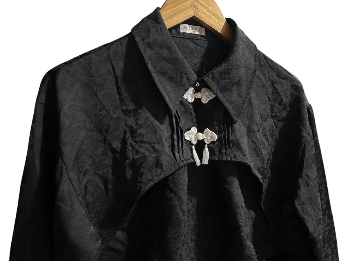Japanese Brand 🔥Y2K Vintage Axes Femme Cropped Bolero Chinese Shirt Size M / US 6-8 / IT 42-44 - 3 Thumbnail