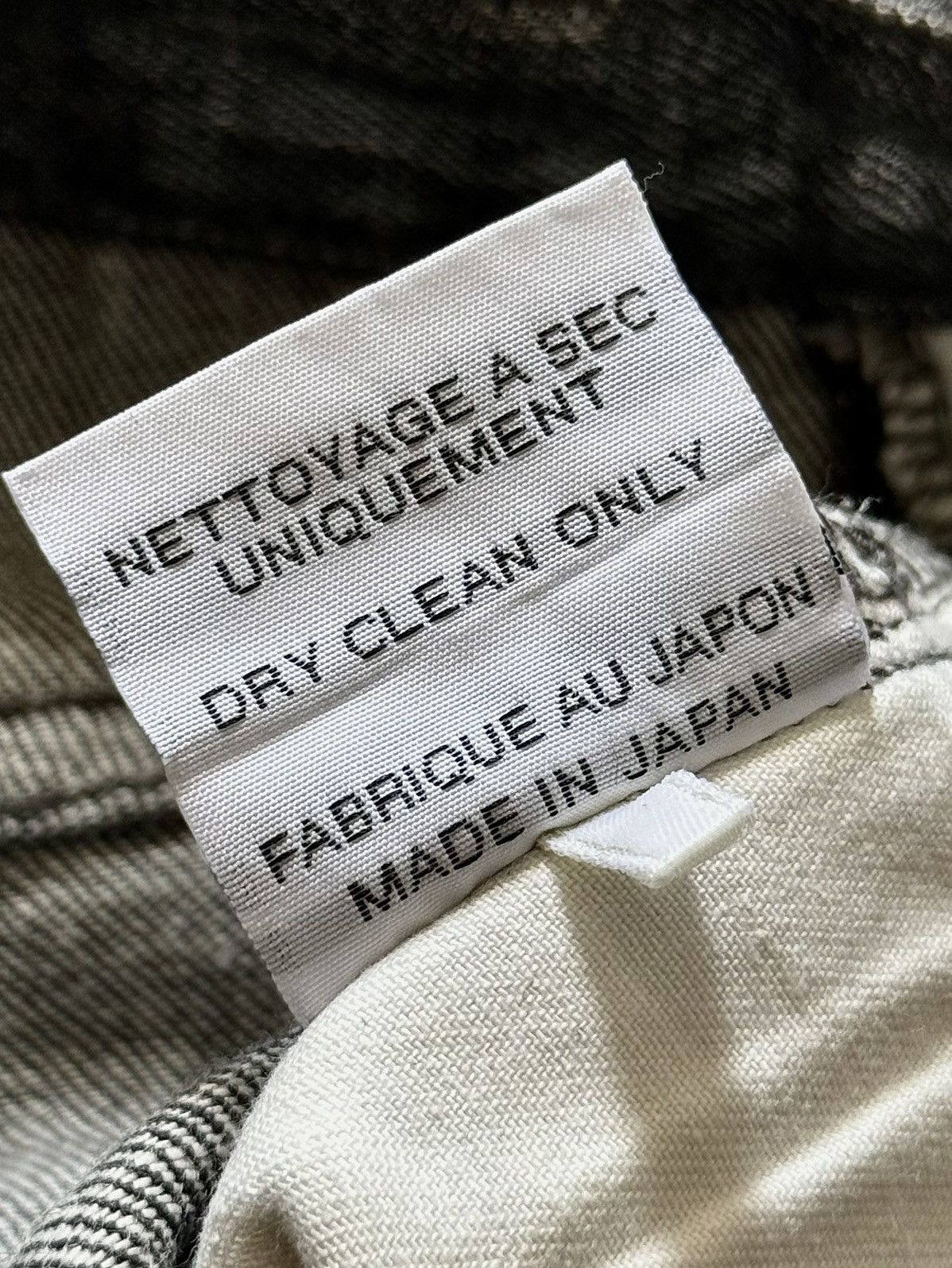 Dior Dior - Hedi Slimane - AW06 - Radioactive Silver Denim Jeans Size US 30 / EU 46 - 21 Thumbnail