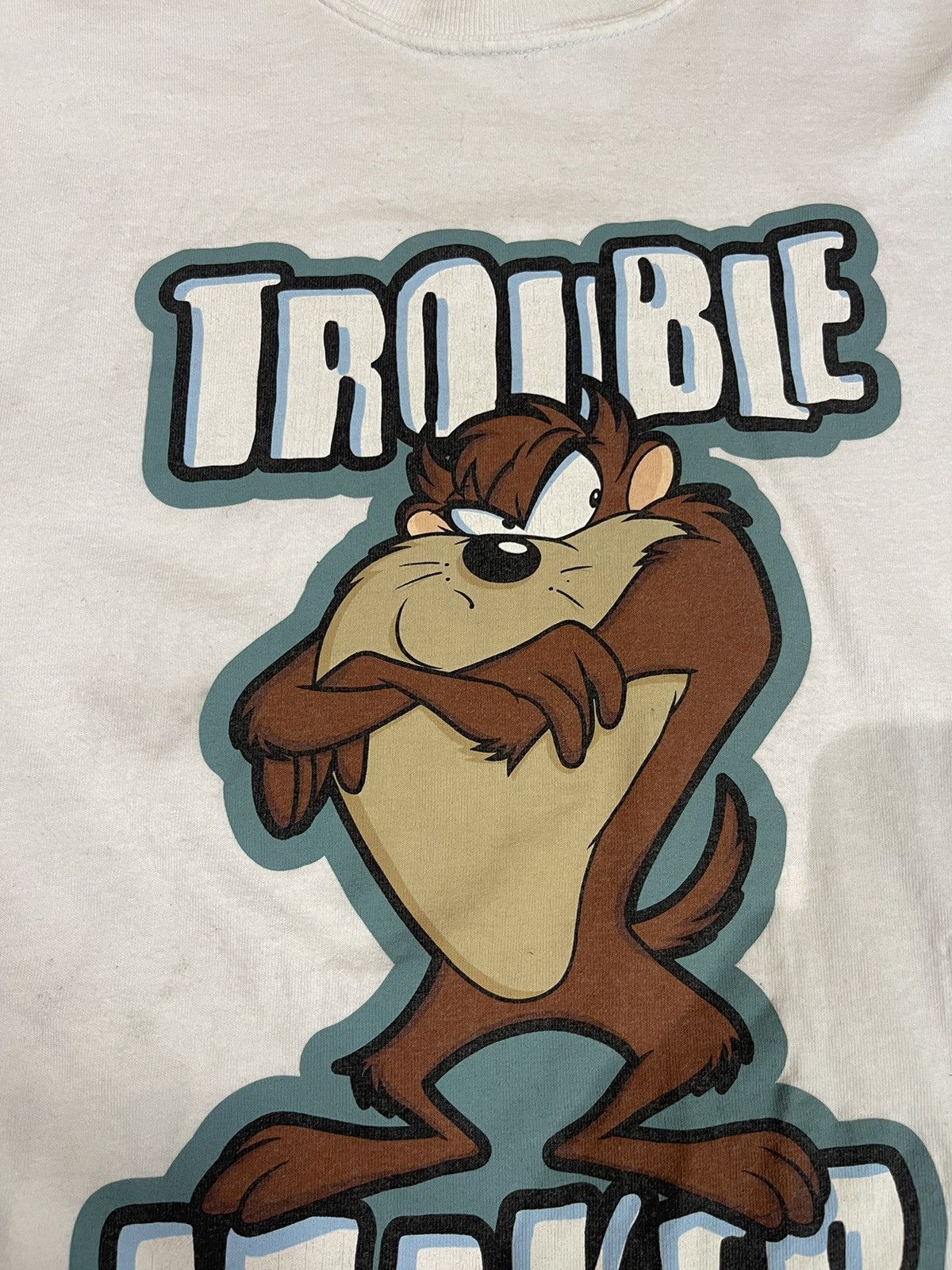 Vintage Vintage Looney Tunes Taz Tee Size US XL / EU 56 / 4 - 4 Thumbnail