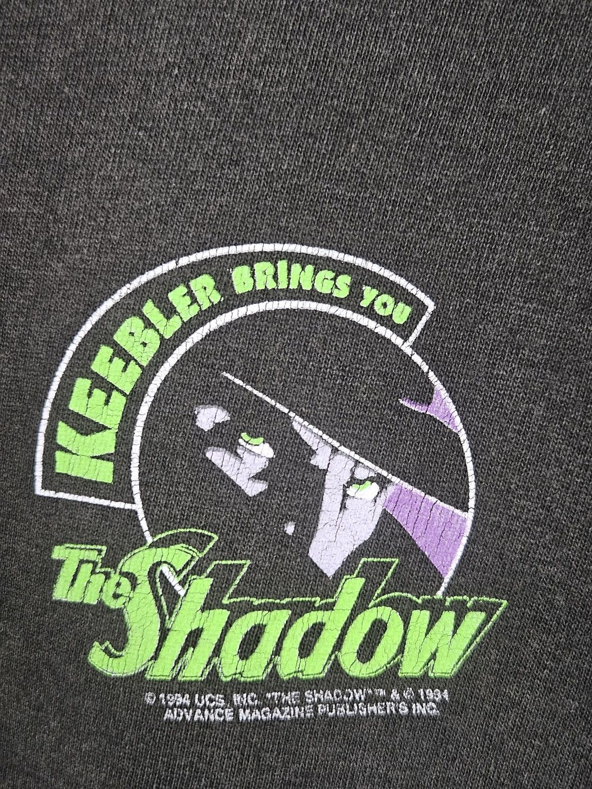 Vintage Vintage 90s The Shadow Knows Superhero Movie Film shirt Size US L / EU 52-54 / 3 - 5 Thumbnail