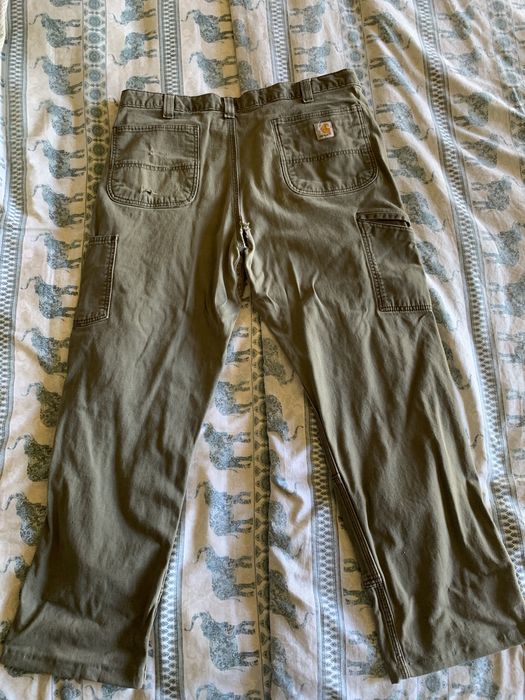 Carhartt Vintage Carhartt Work Pants Olive Green Grailed
