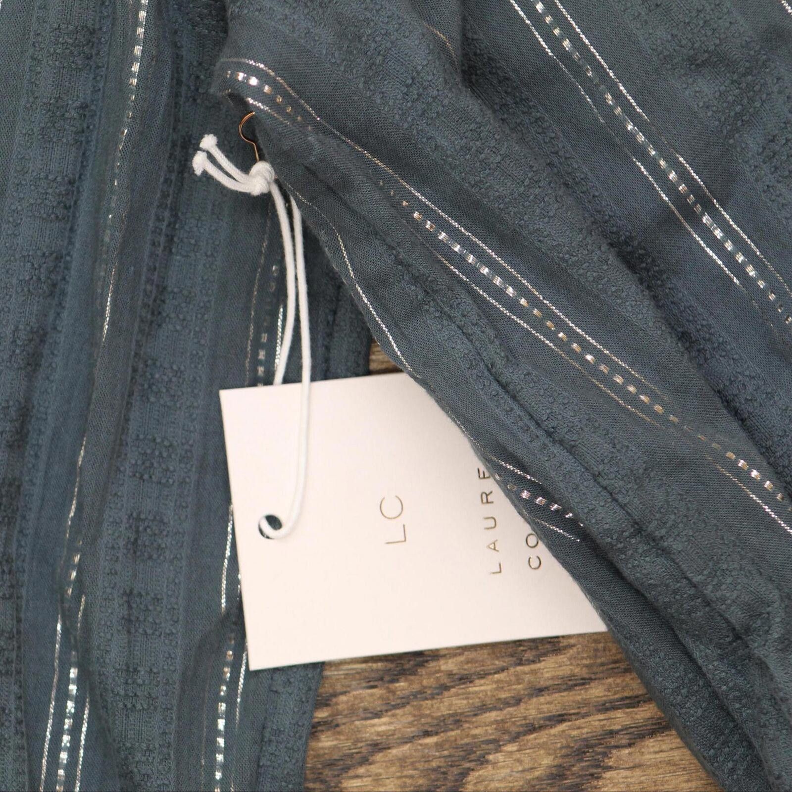 Designer NWT Lc Lauren Conrad WL11W015RN2 M Underwater Stripe Blue Size M / US 6-8 / IT 42-44 - 3 Thumbnail