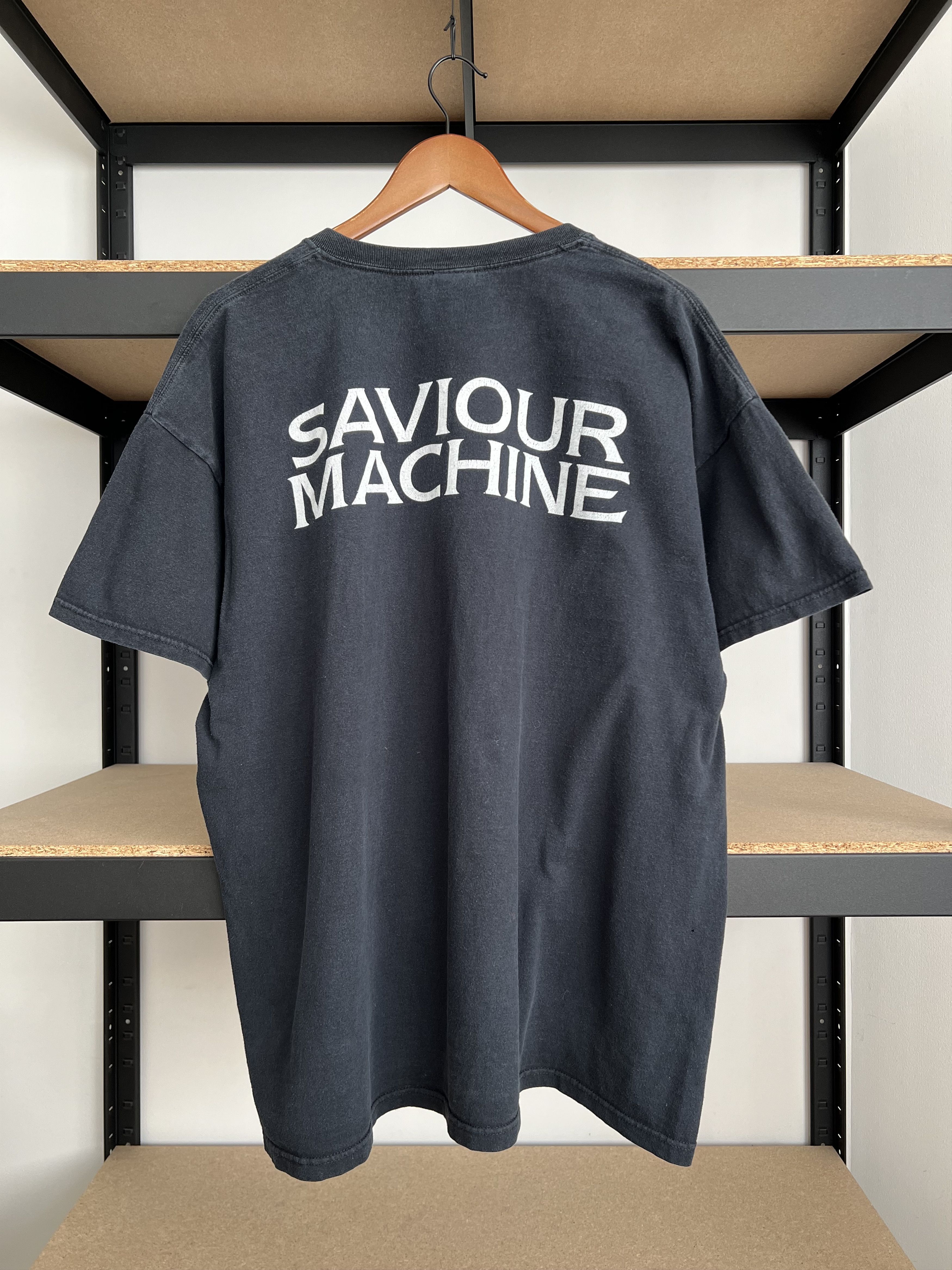 Band Tees Vintage 2000s Saviour Machine Gothic Metal Band Black Tshirt Size US XXL / EU 58 / 5 - 2 Thumbnail