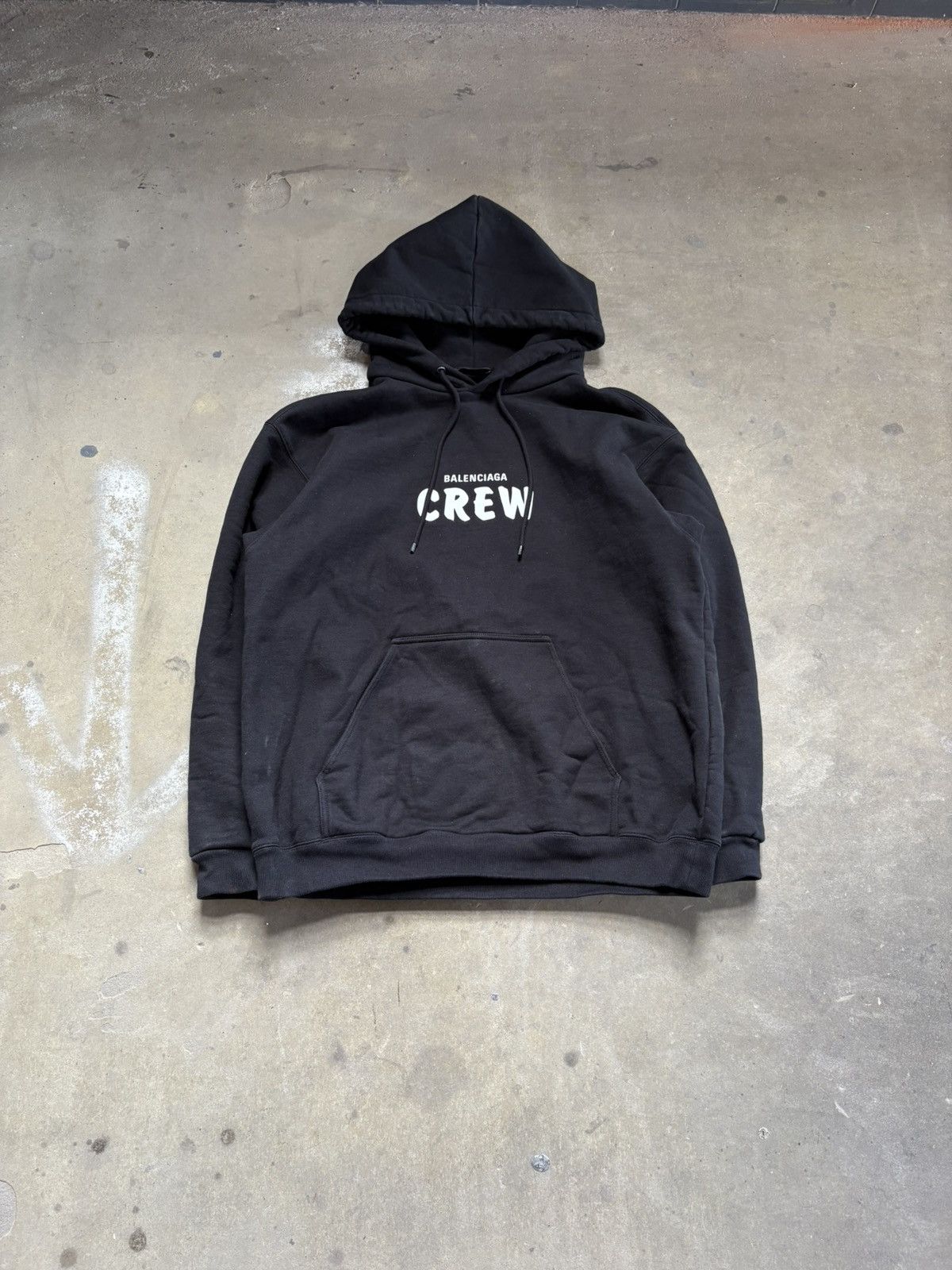 Balenciaga Crew Hoodie | Grailed