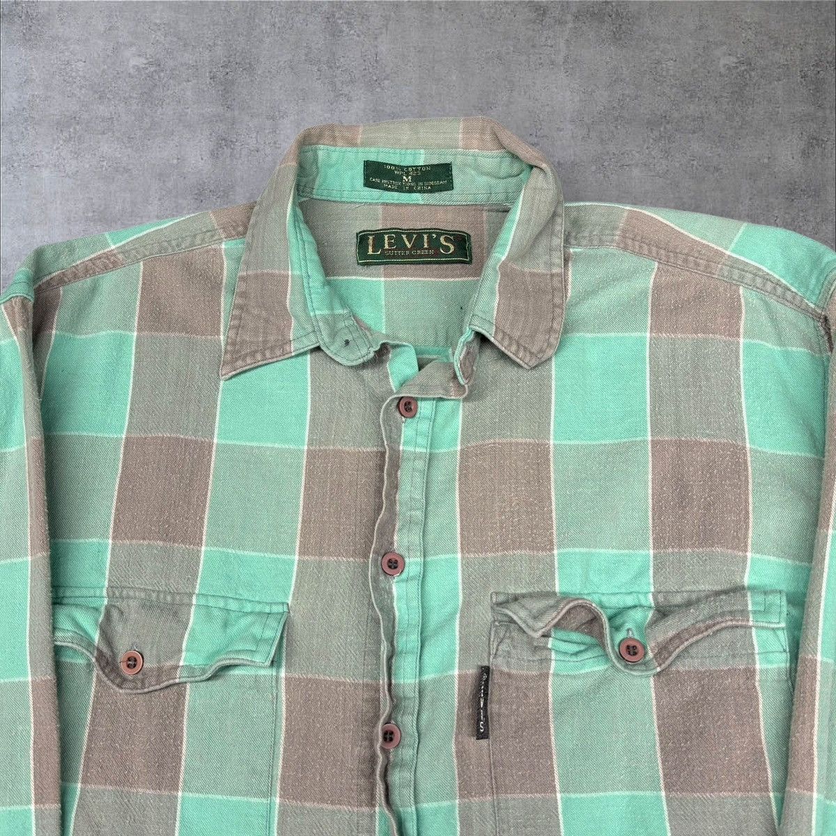Levi's × Vintage 1980s Vintage Levi’s Flannel Size US M / EU 48-50 / 2 - 2 Thumbnail