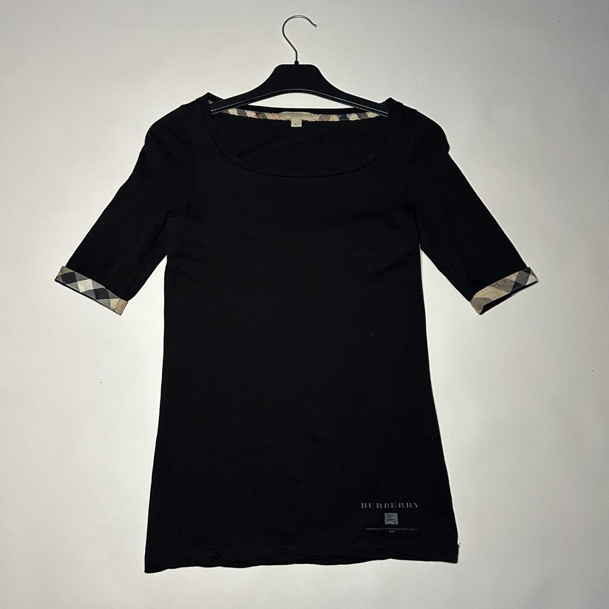 Burberry Burberry Brit XS check 3/4 sleeve women’s long shirt Size XS / US 0-2 / IT 36-38 - 2 Thumbnail