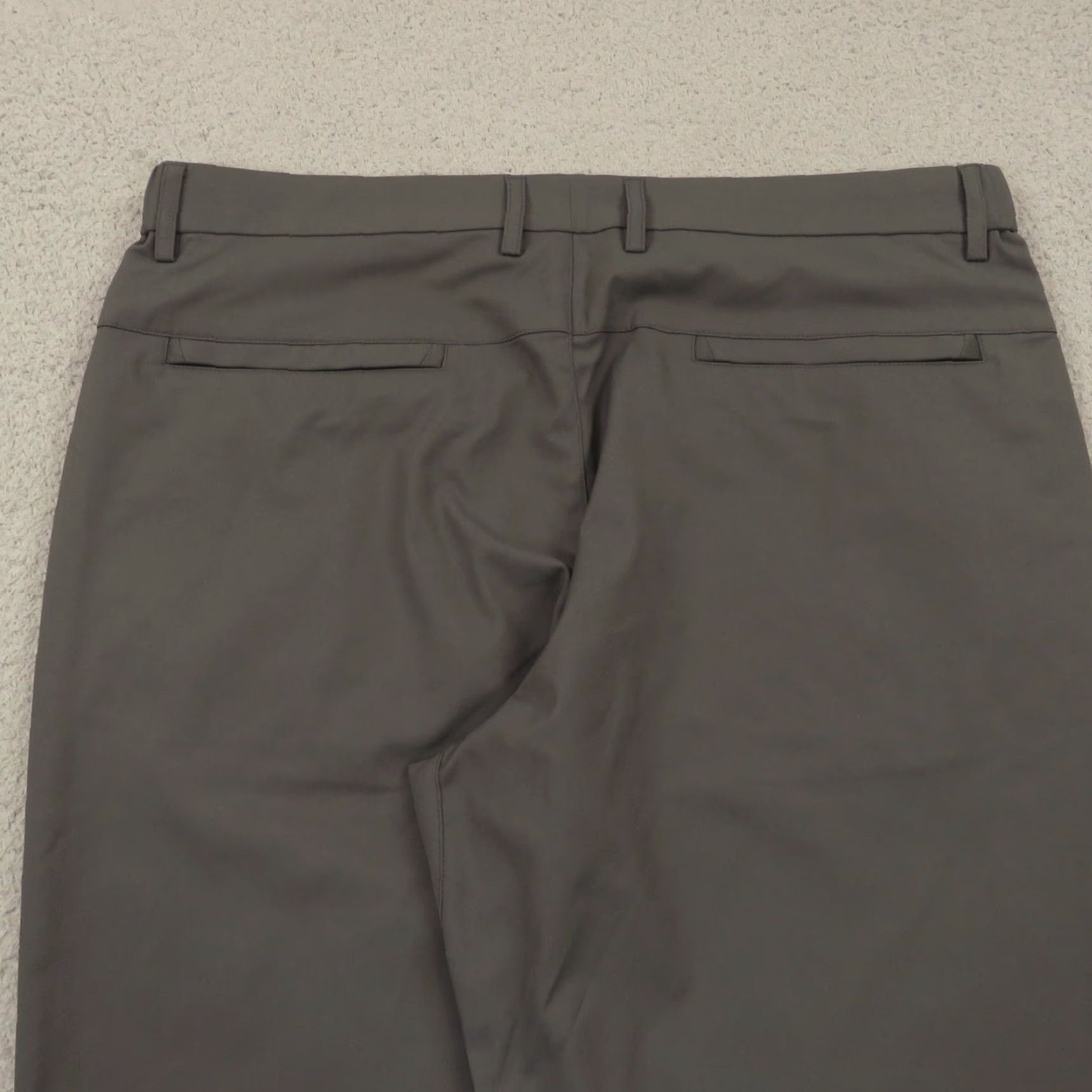 Vintage Jack Archer Pants Mens 35x28 Jetsetter Charcoal Grey Travel Trousers Chino Straight Slim 5-Pocket Gray Modern City) Size US 35 - 3 Thumbnail