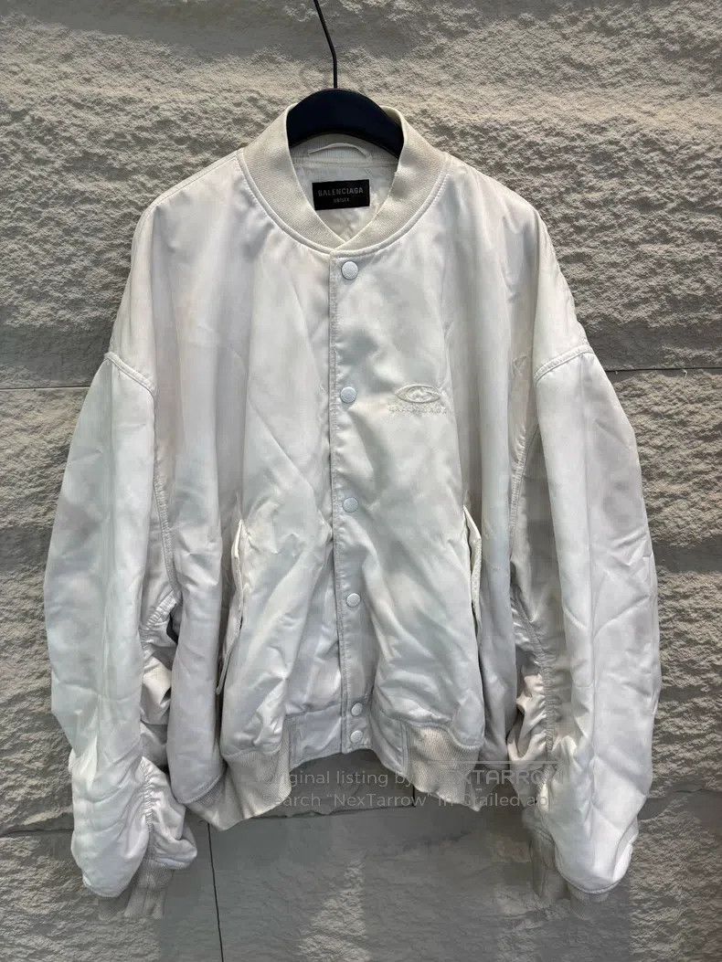 Balenciaga Balenciaga Bomber Autumn Series Solid Color Baseball Colla Size US S / EU 44-46 / 1 - 1 Thumbnail