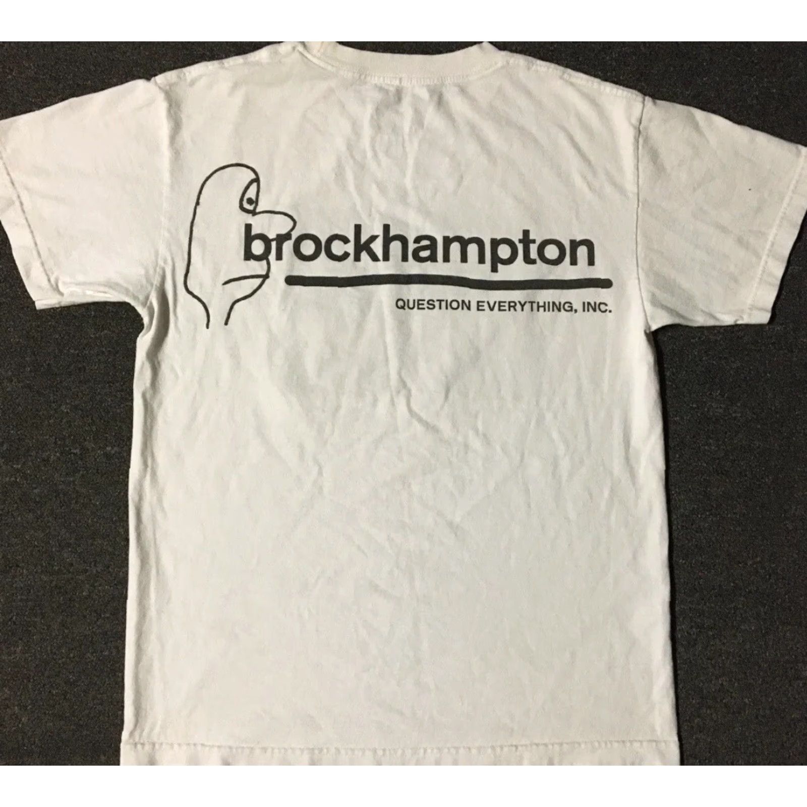 Odd Future Brockhampton Family Matters Faded Shirt M Concert Hip Hop White Graphic Tee Men 90s California Flower Rose Rock Streetwear Size US M / EU 48-50 / 2 - 2 Thumbnail