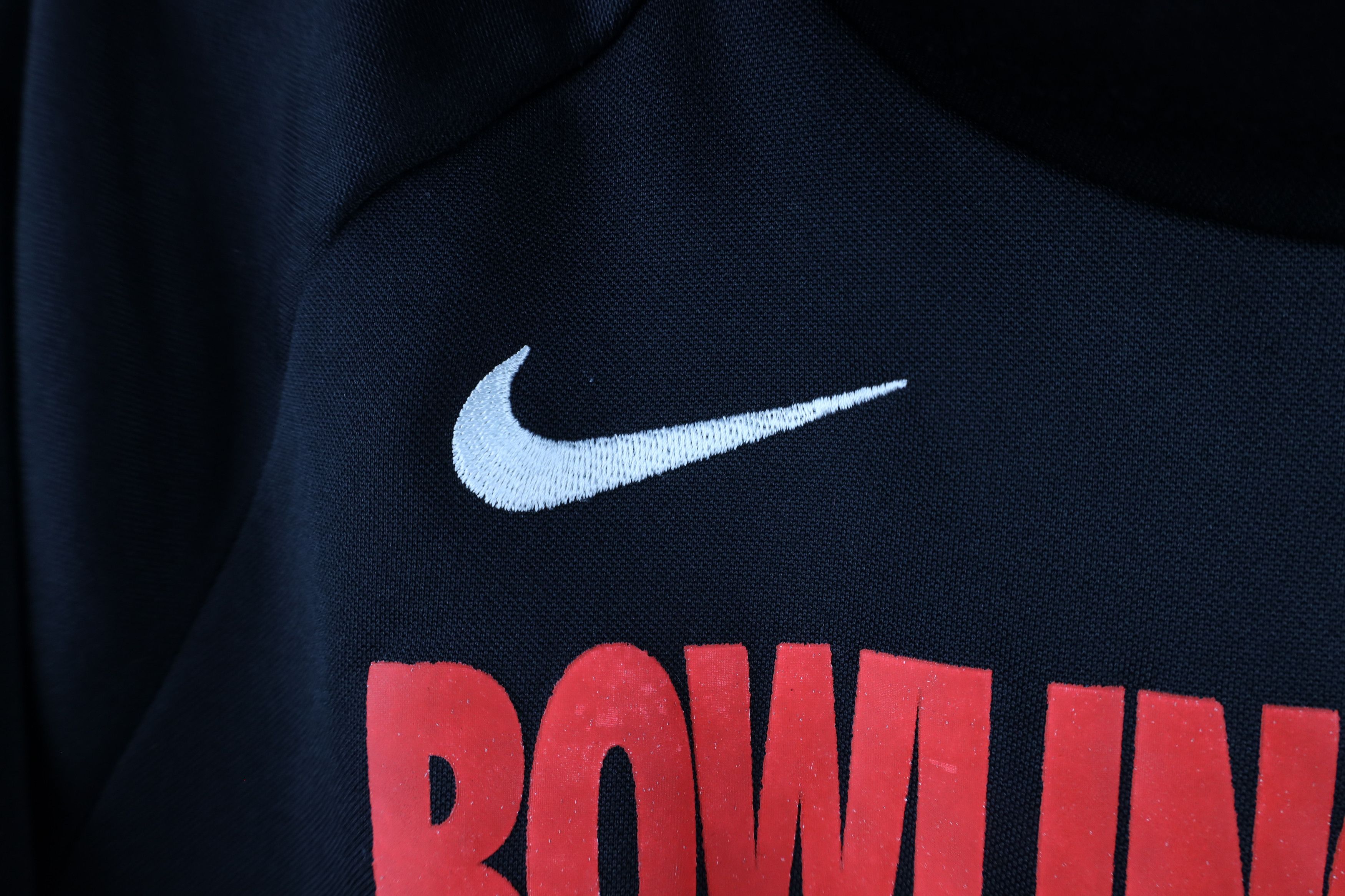 Nike × Vintage Nike Bowling Green State University Hockey Hoodie Black Size US M / EU 48-50 / 2 - 5 Thumbnail