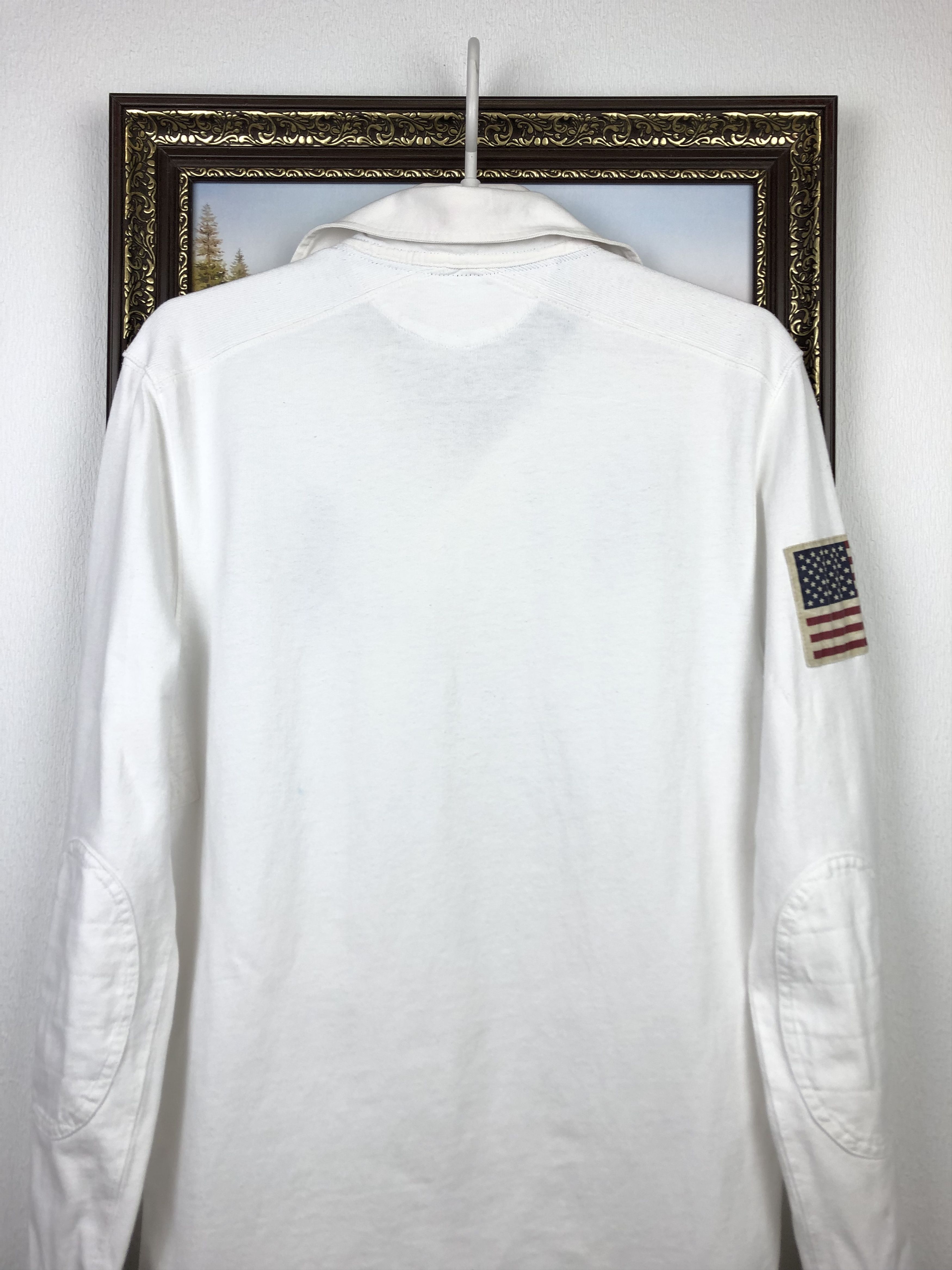 Polo Ralph Lauren Vintage Polo Ralph Lauren Rugby USA Shirt Mens Jersey Pony Size US S / EU 44-46 / 1 - 13 Thumbnail