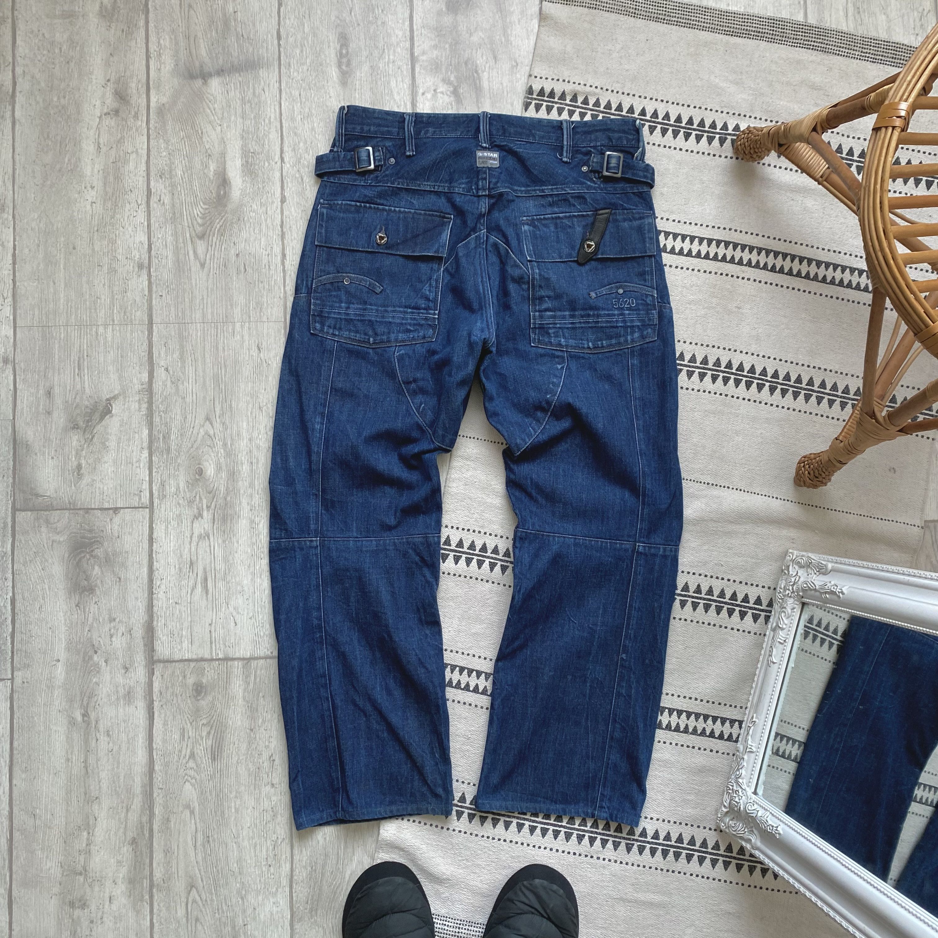 G-Star Vintage G-Star Elwood Loose Denim Pants Heavy jeans Size US 32 / EU 48 - 11 Thumbnail