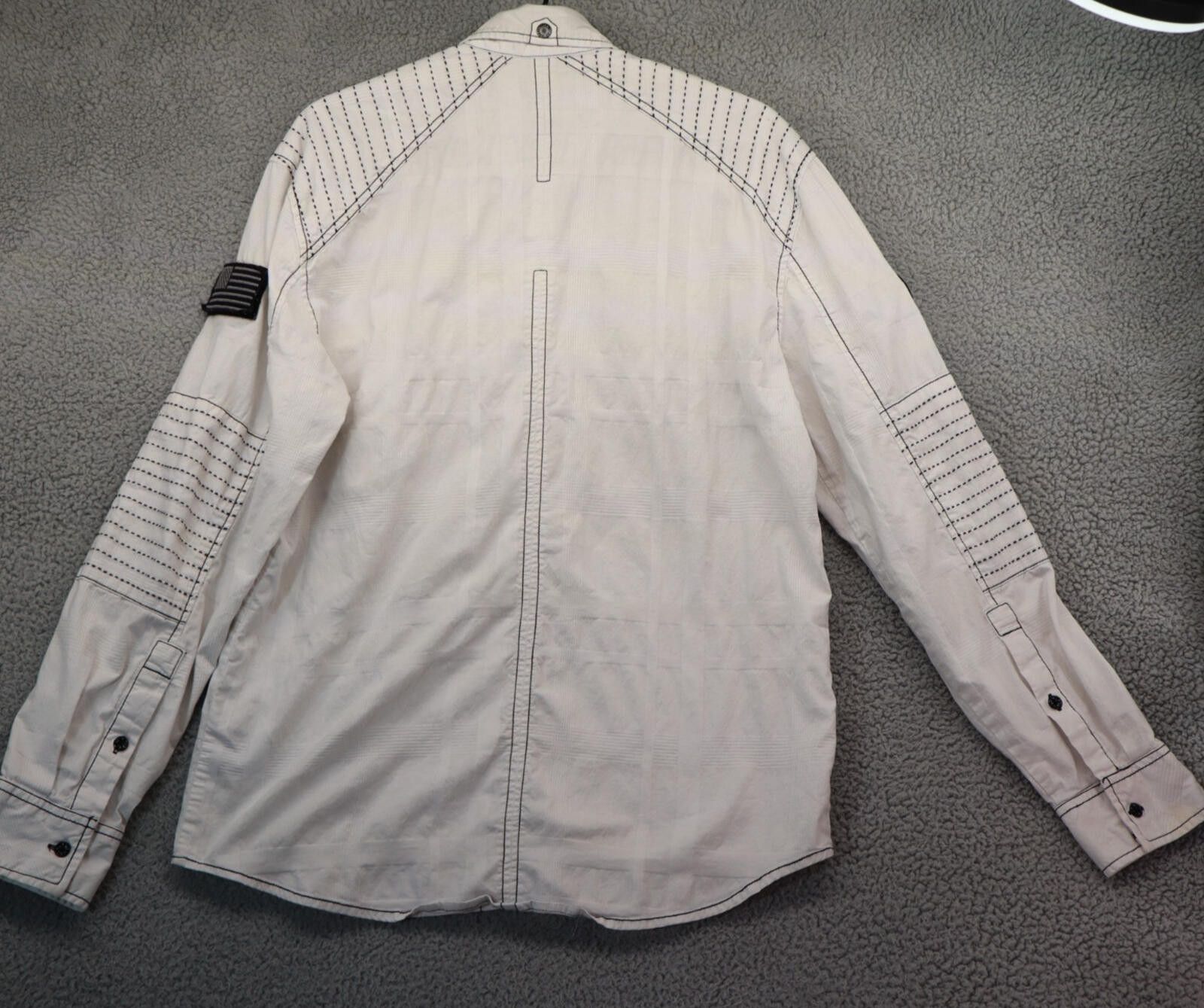 Other Affliction White LS Button-Up Shirt Men Large Size US L / EU 52-54 / 3 - 9 Thumbnail