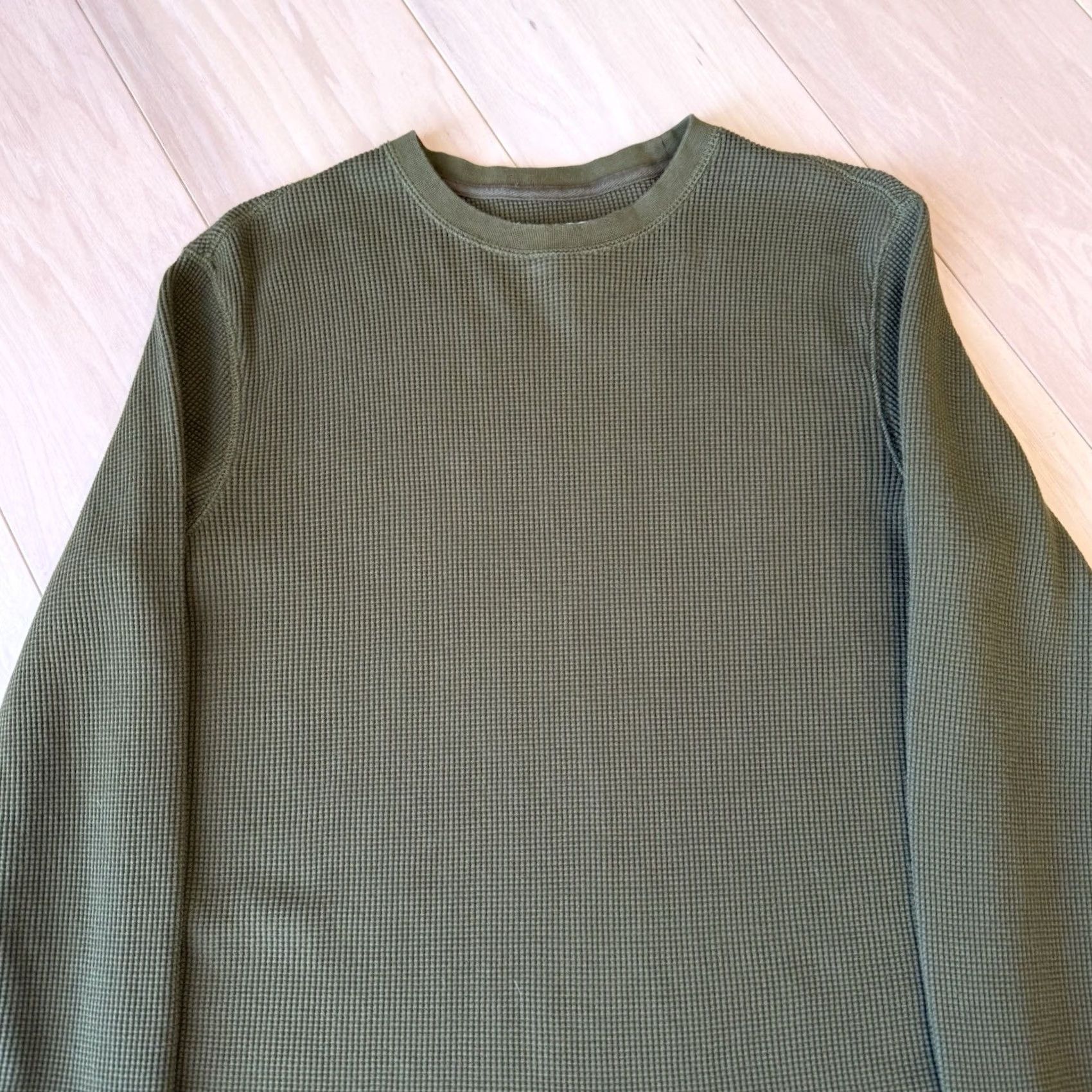 Flint And Tinder Flint and Tinder Thermal Shirt Small Green Cotton Long Sleeve Casual Workwear Mens Shirt Size US S / EU 44-46 / 1 - 4 Thumbnail