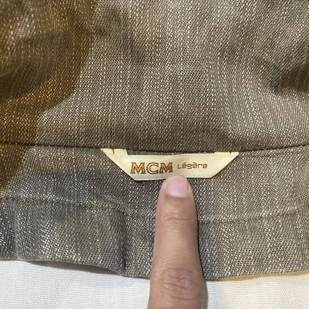 MCM × Vintage VINTAGE MCM JAPAN SERIES DENIM PARKAS JACKET Size M / US 6-8 / IT 42-44 - 10 Thumbnail