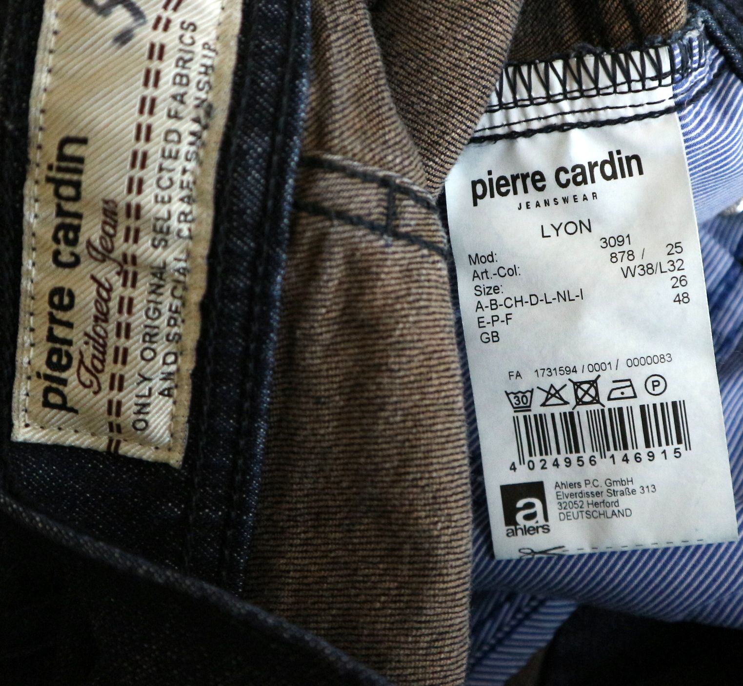 Pierre Cardin Pierre Cardin Lyon Fit jeans W38 L32 Size US 38 / EU 54 - 8 Preview