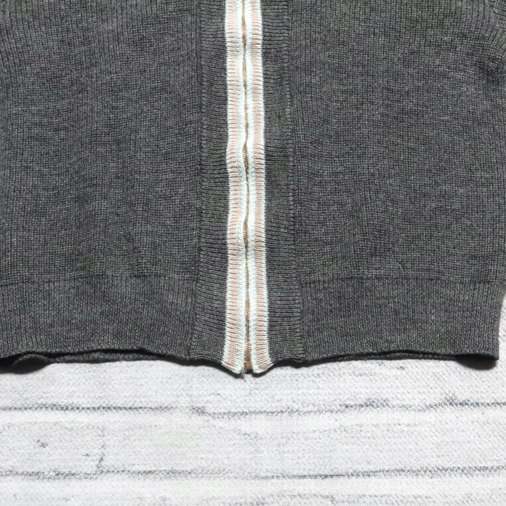 Vintage VINTAGE Skookum Wool Cardigan Jacket Mens 44 Grey Cardigan Wool Jacket 1940s 44 Mens Size US XXL / EU 58 / 5 - 3 Thumbnail
