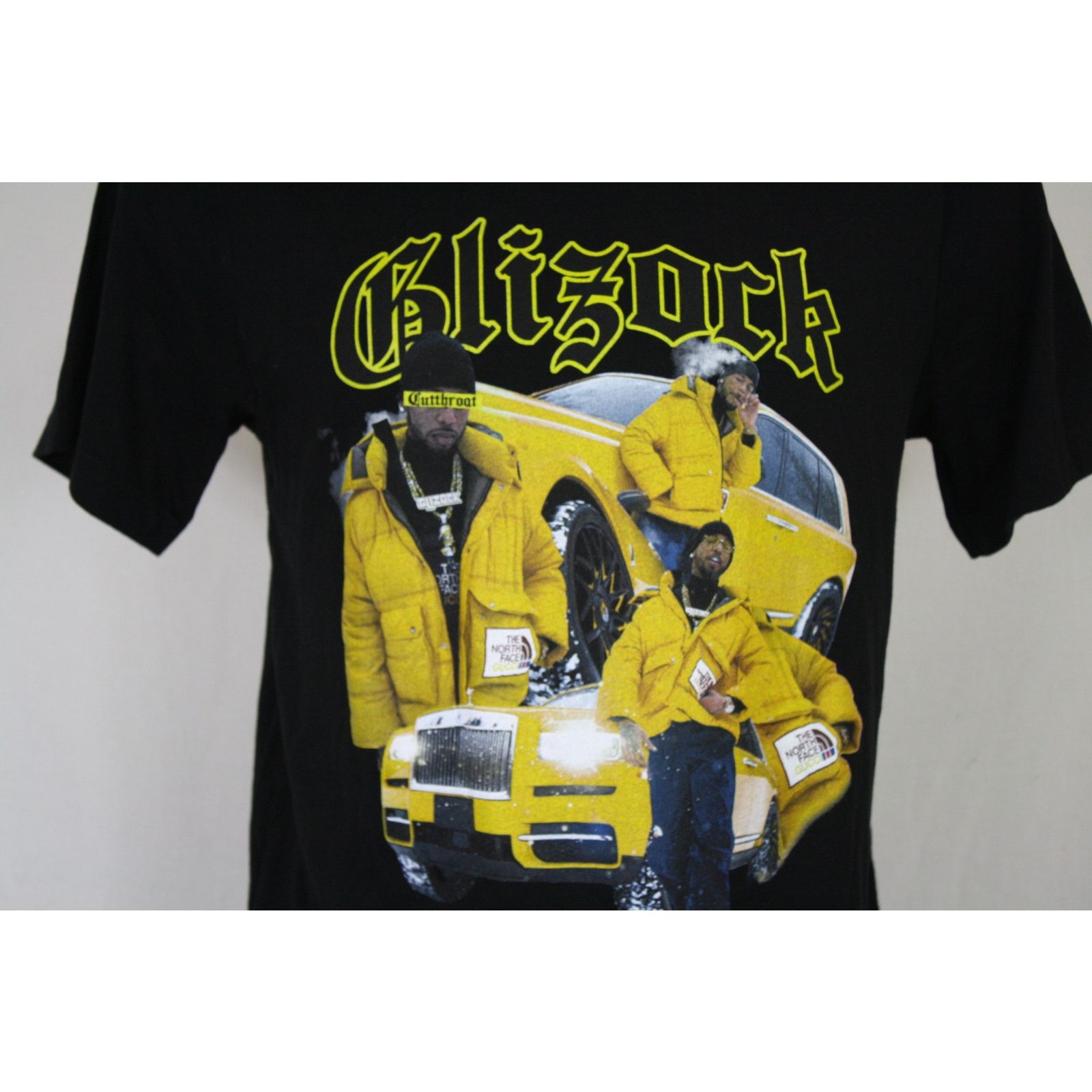 Canvas Key Glock Yellow Tape Tour Double Sided Concert T-Shirt L Size US L / EU 52-54 / 3 - 3 Thumbnail