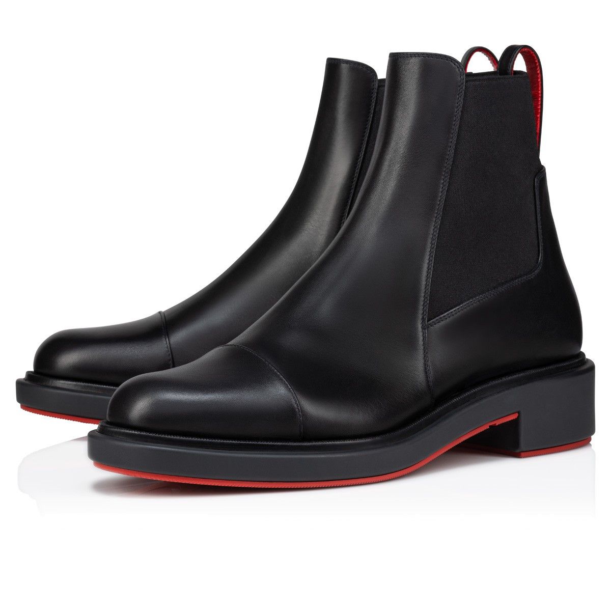 Red bottom mens boots online