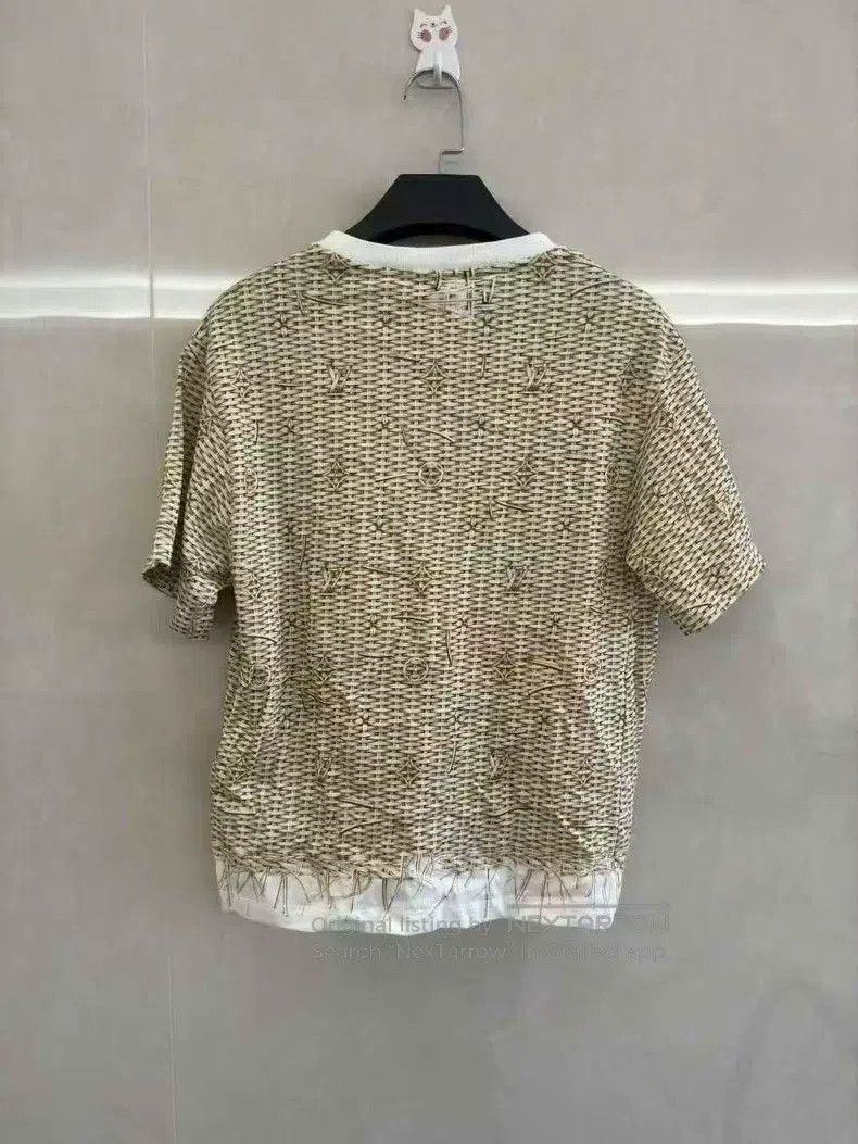 Louis Vuitton Louis Vuitton By the Pool Lafite Tie Crew Neck Short Sleev Size US S / EU 44-46 / 1 - 2 Thumbnail