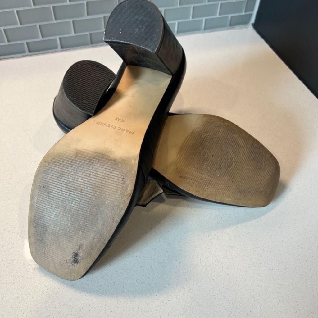 Marc Fisher 4” thick heel memory foam size 10 black Marc Fisher heels Size US 10 / IT 40 - 9 Thumbnail